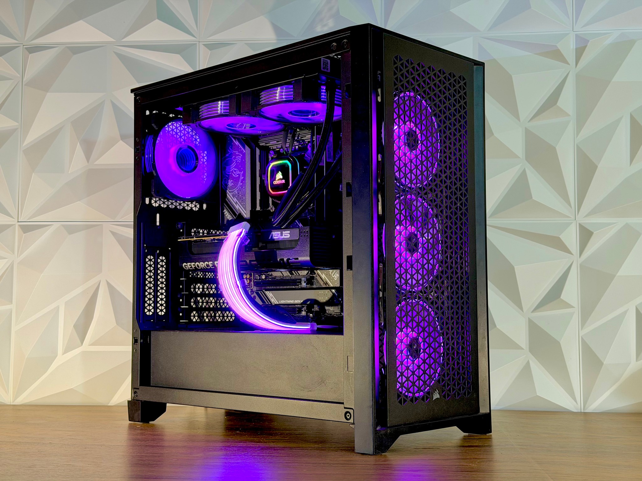 🔥 i9-12900 | RTX 5060 | 16GB DDR5 | 1TB SSD | Windows 11 Pro "CRIMSON CORE” Gaming PC 🔥