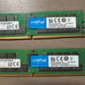 128GB - 4 x 32GB Crucial 2Rx4 PC4-2666MHz DDR4 ECC Reg Registered Server Ram