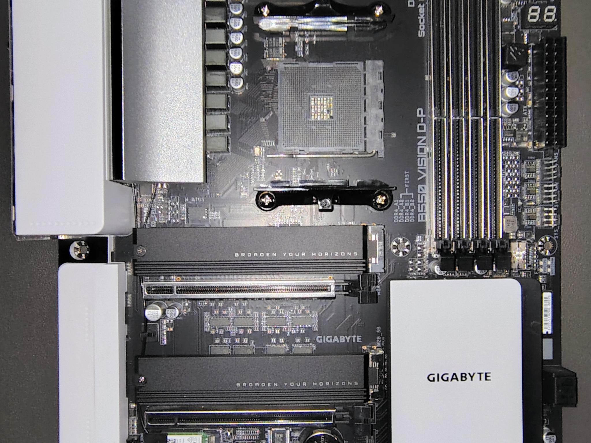 GIGABYTE VISION B550 D-P AM4 Motherboard