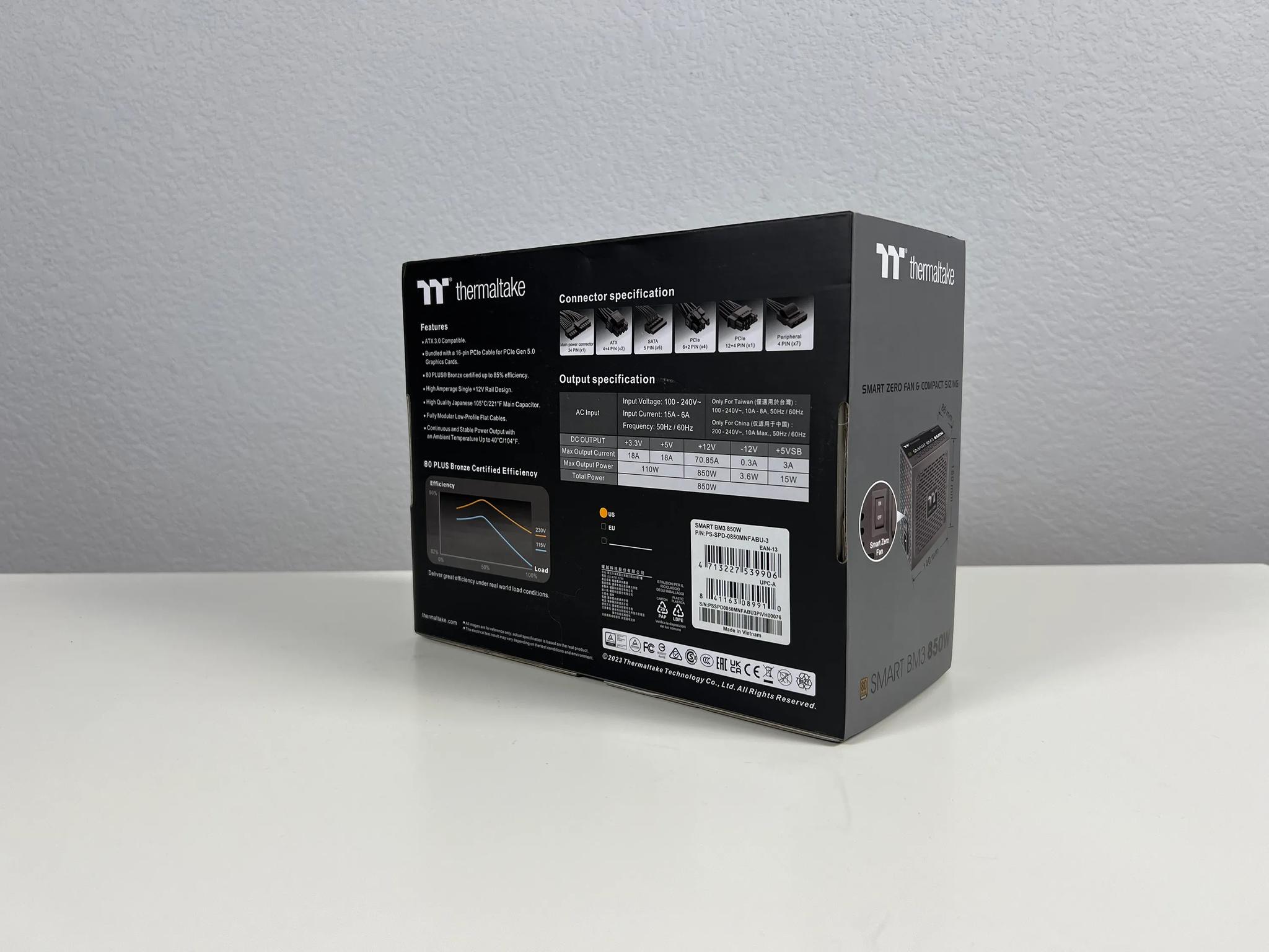 Thermaltake Smart BM3 Bronze 850W - TT Premium Edition