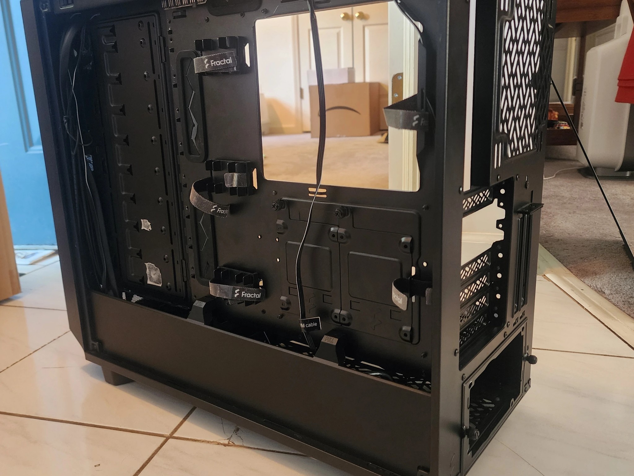Fractal Design Meshify 2 ATX Mid-tower black PC case Black Tinted Glass, with box and accessories