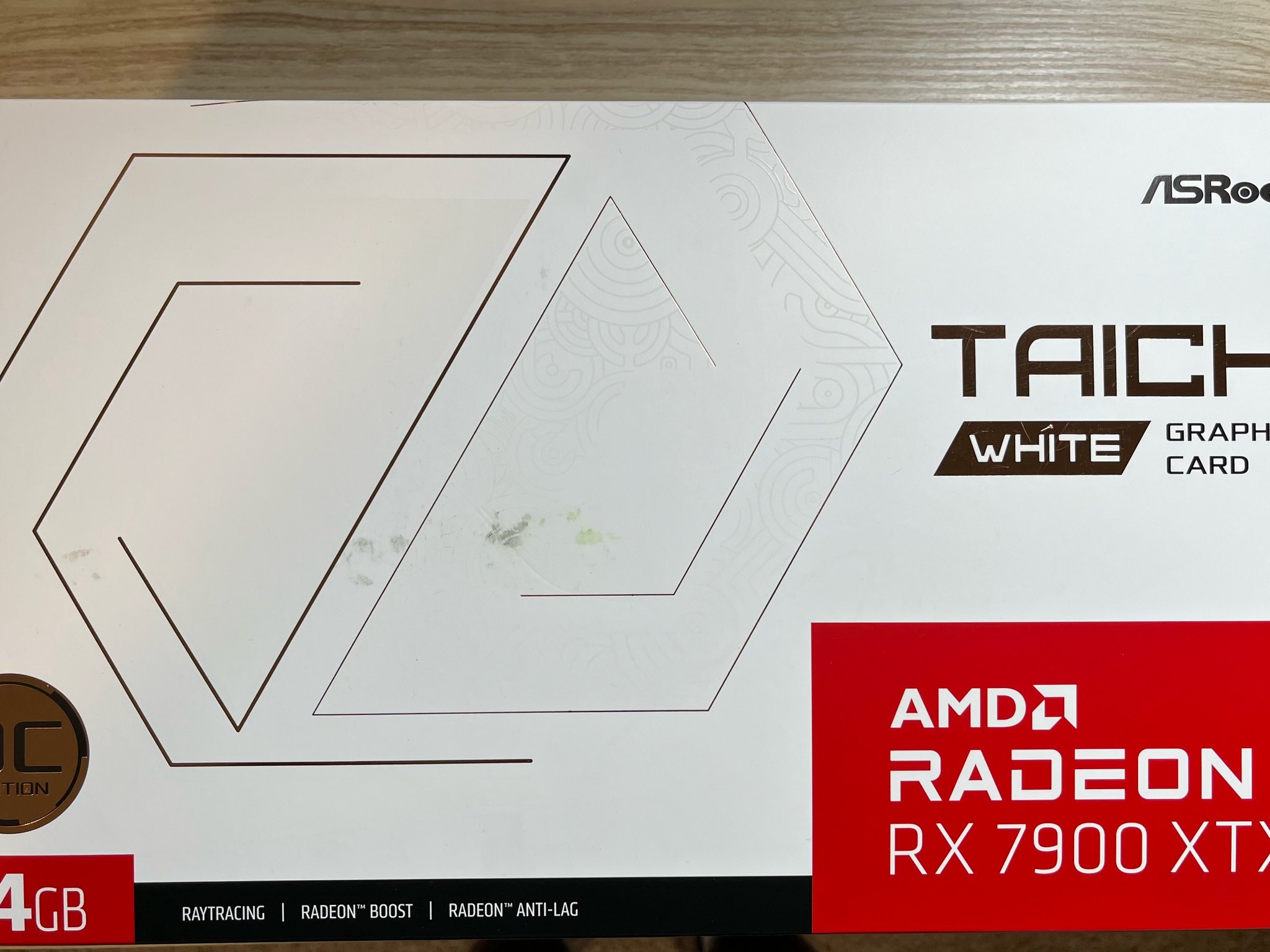 **SALE** RX 7900 XTX TAICHI WHITE 24GB OC AMD RADEON