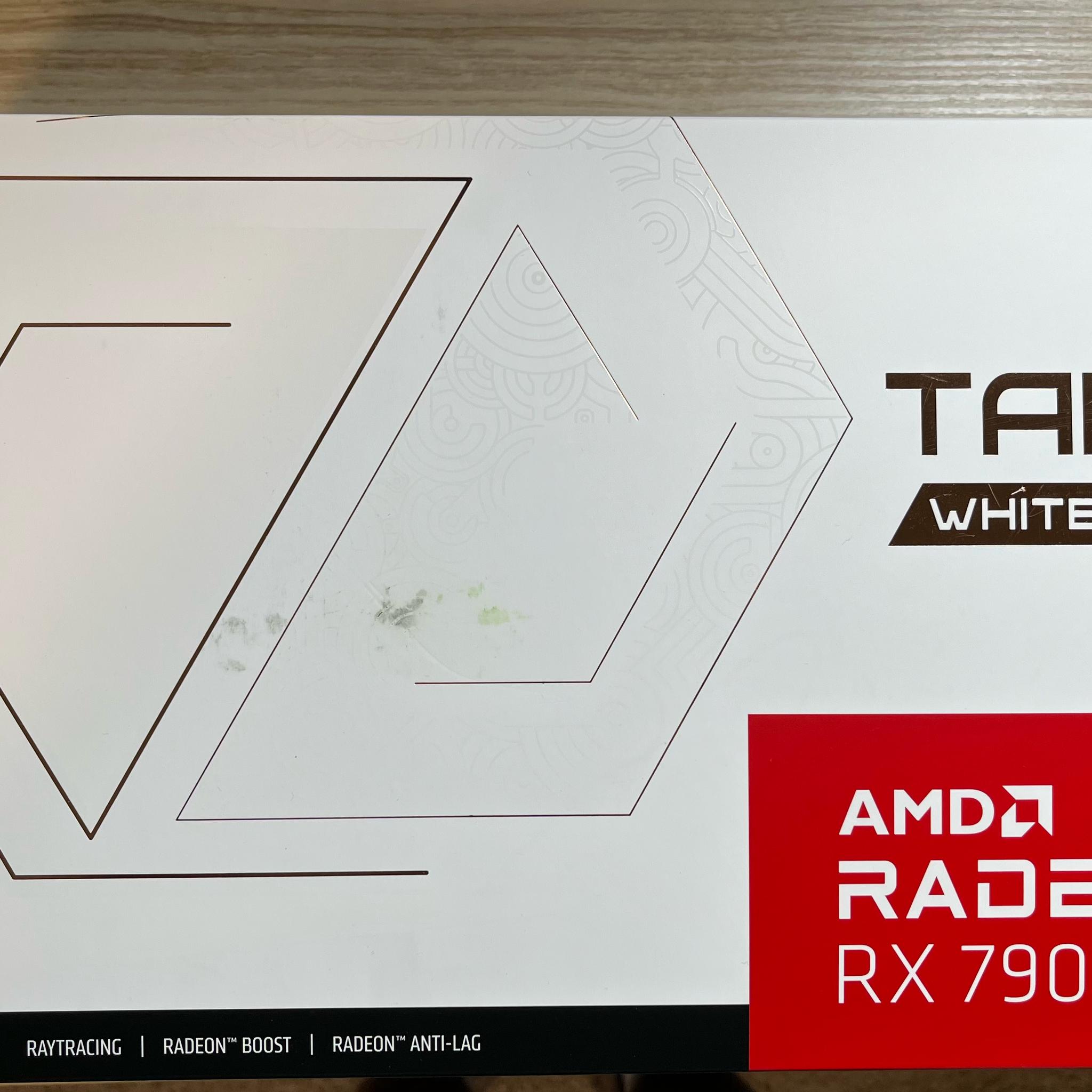 **SALE** RX 7900 XTX TAICHI WHITE 24GB OC AMD RADEON