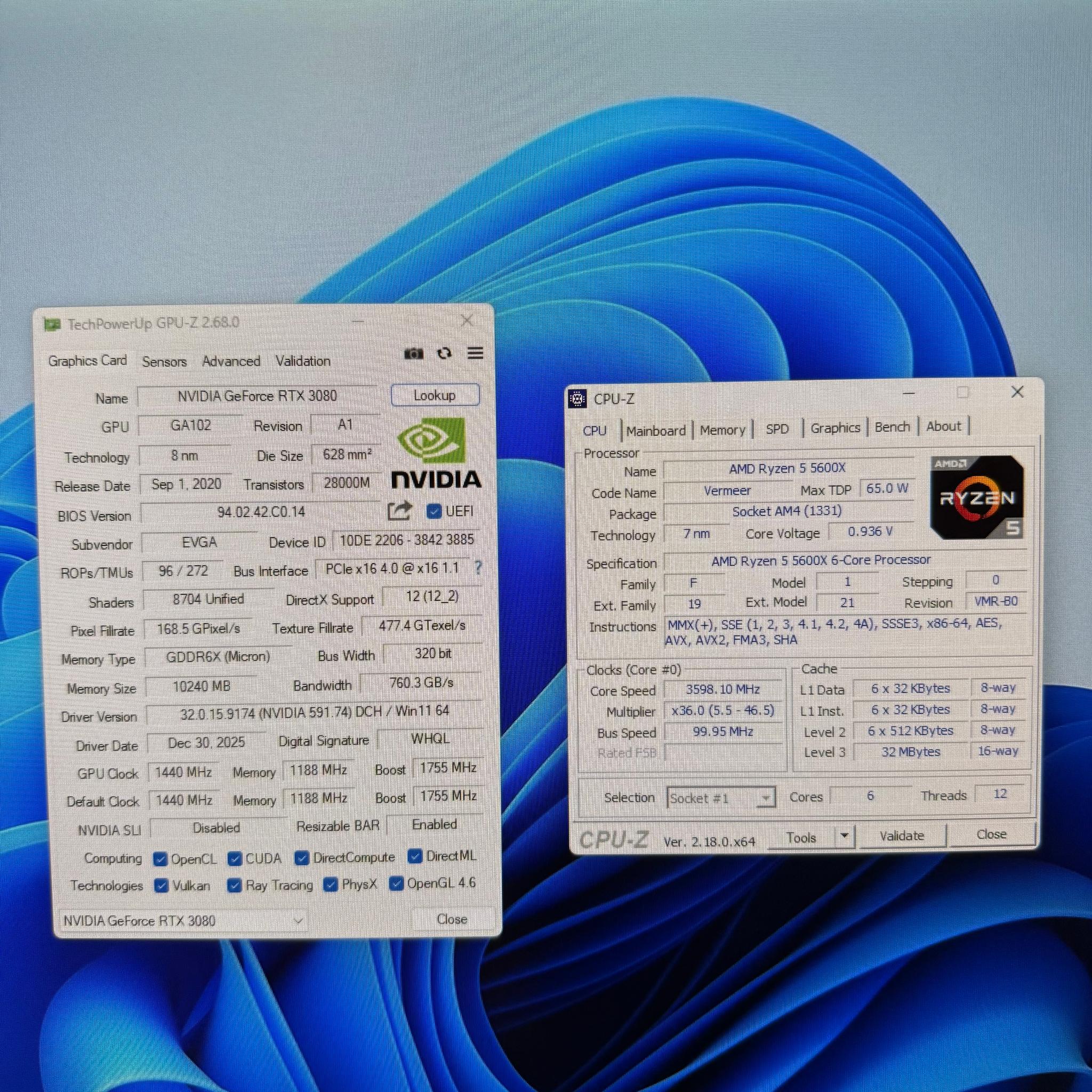 3080, Ryzen 5 5600x Gaming PC 1440p Beast