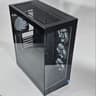 CyberPowerPC ATX PC Case with Tempered Glass and 4 RGB Fans