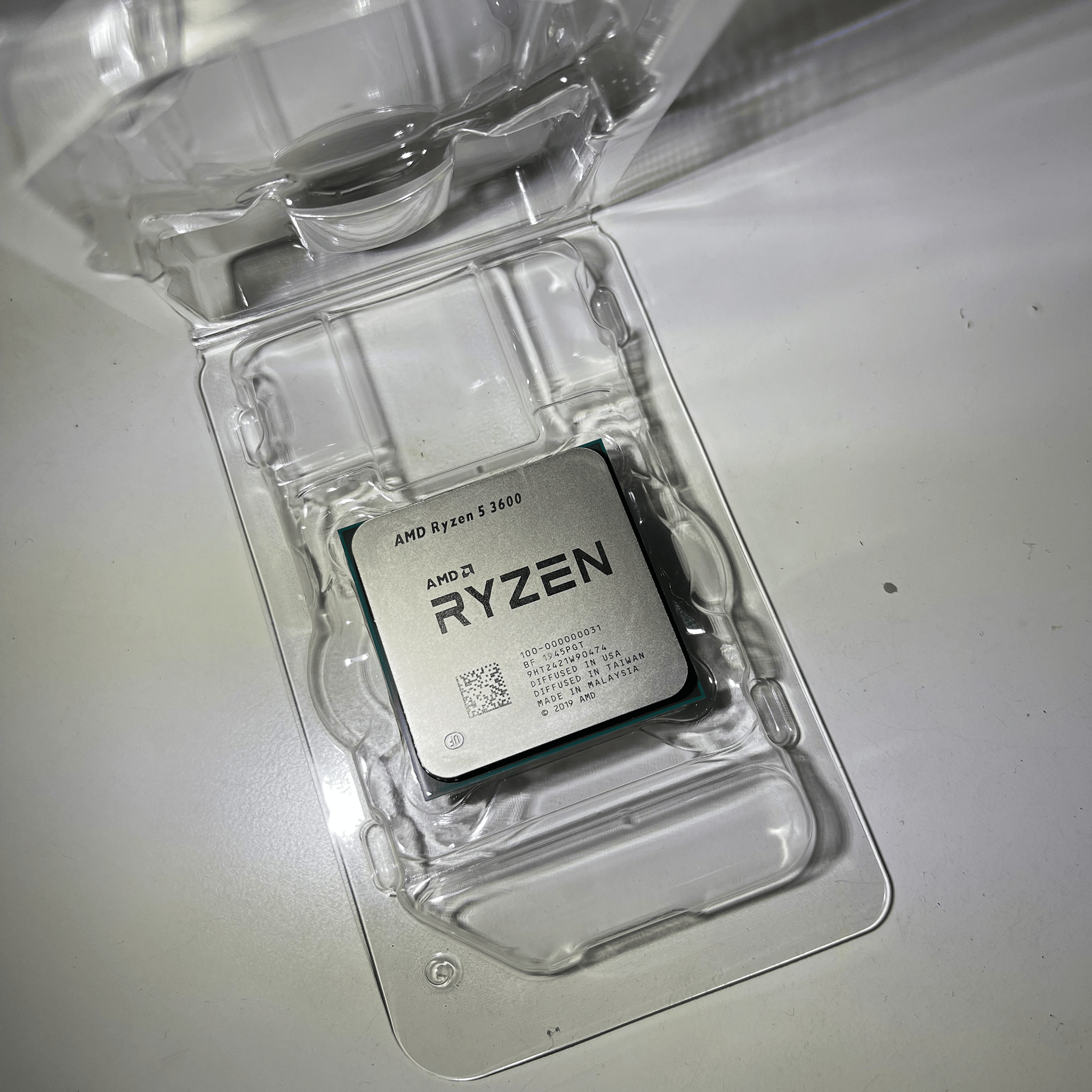AMD RYZEN 5 3600 W/ COOLER