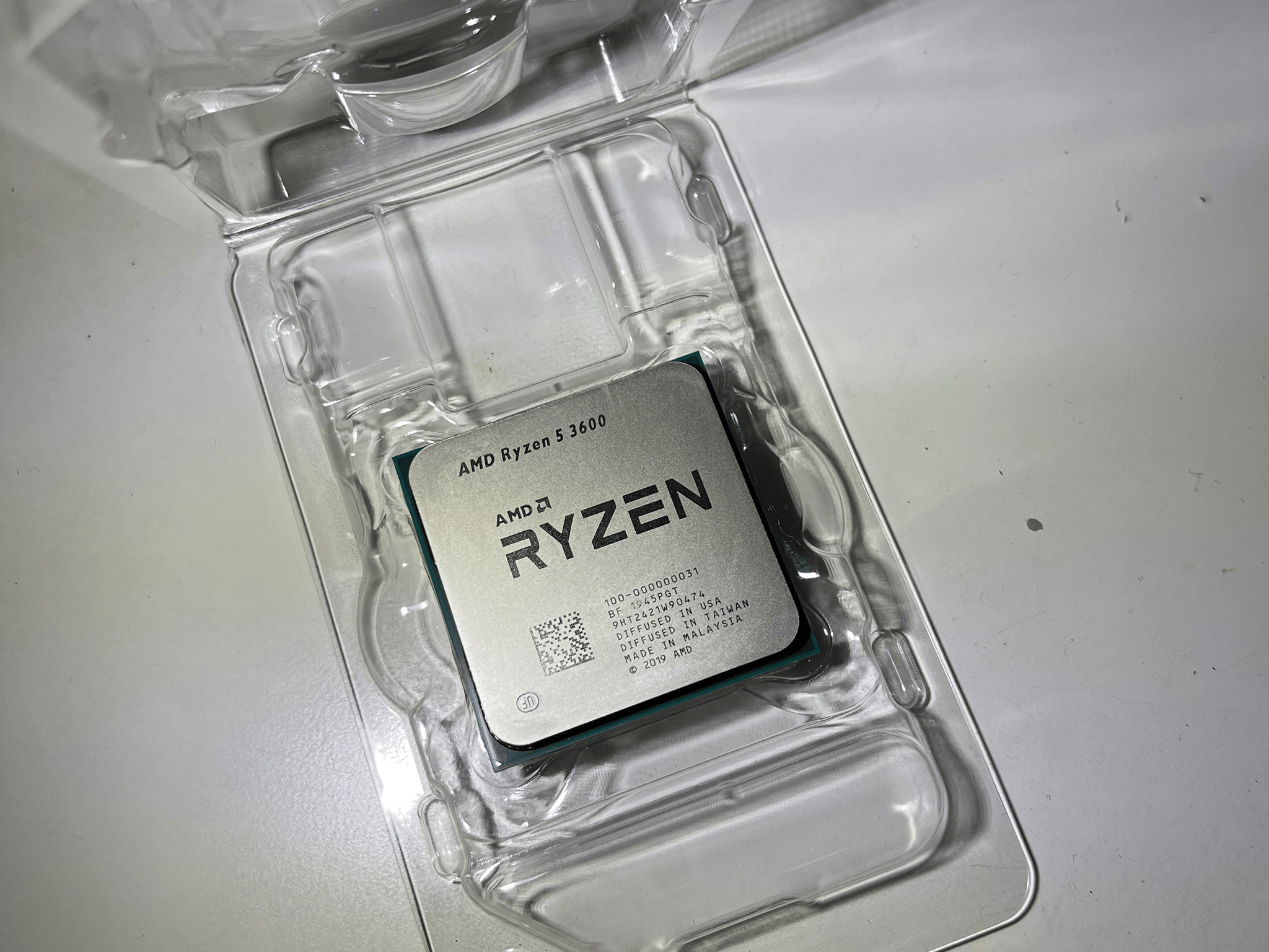 AMD RYZEN 5 3600 W/ COOLER