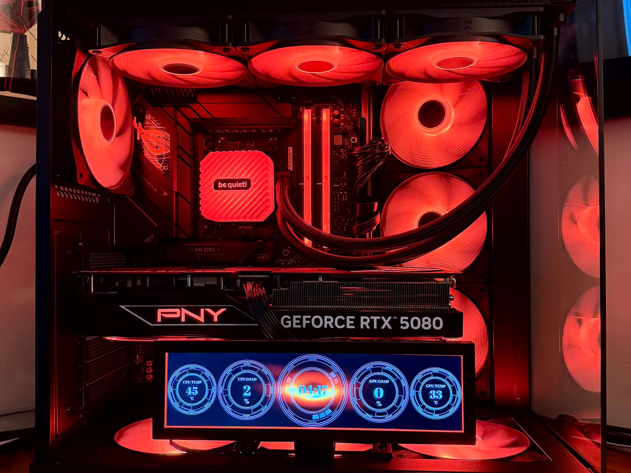 Event Horizon - RTX 5080 OC • Ryzen 7 9850X3D • 2TB Gen5 NVMe • 1000W Platinum PSU • New AM5 Build