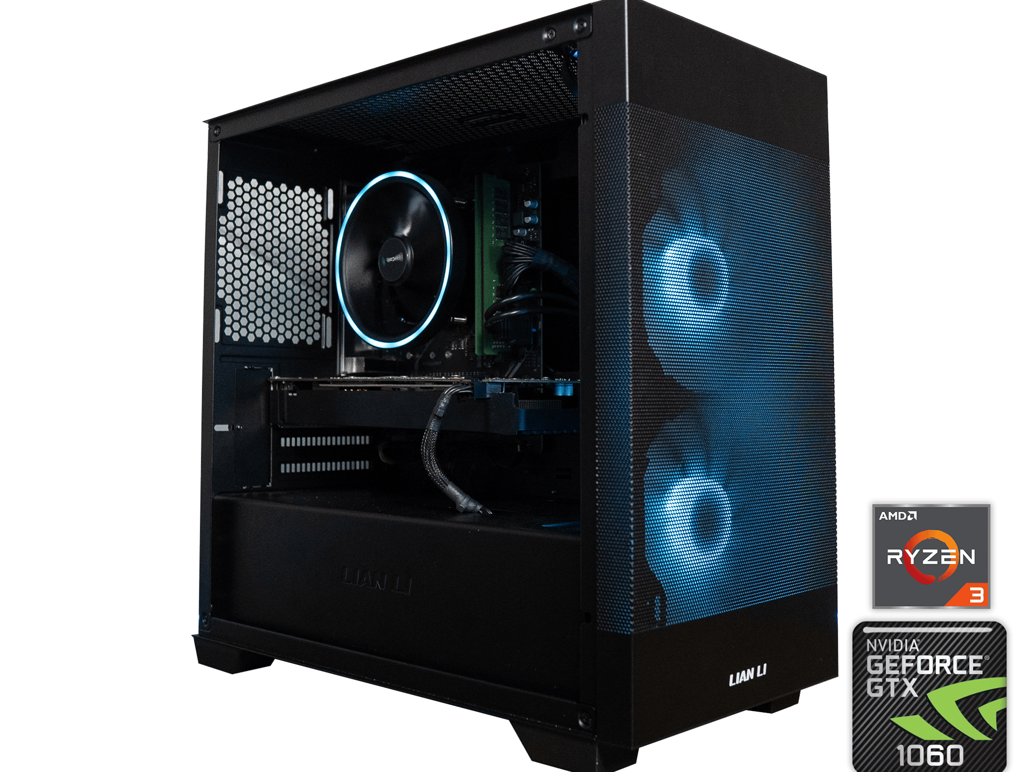 🌨🌨 | PNY GTX 1060 6GB | RYZEN 3 2300X | 32GB DDR4 RAM | 512GB SSD + 160GB HDD | Arctic Chill