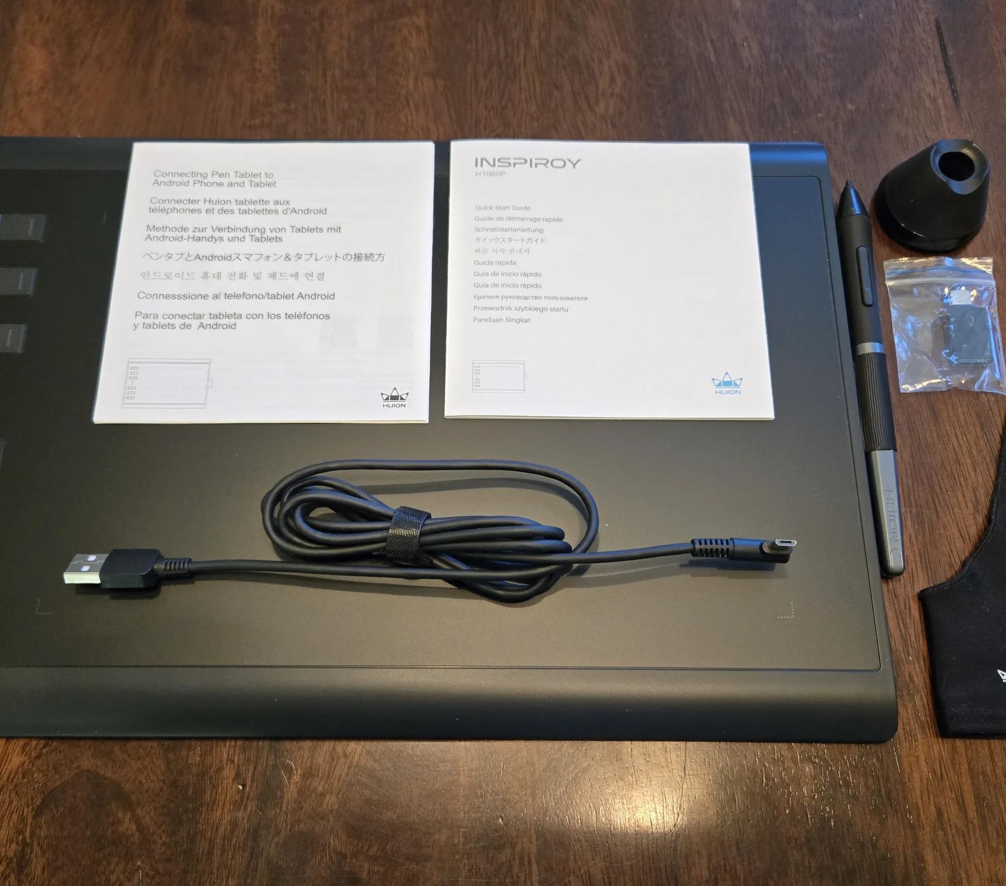 HUION Inspiroy H1060P Graphics Drawing Tablet