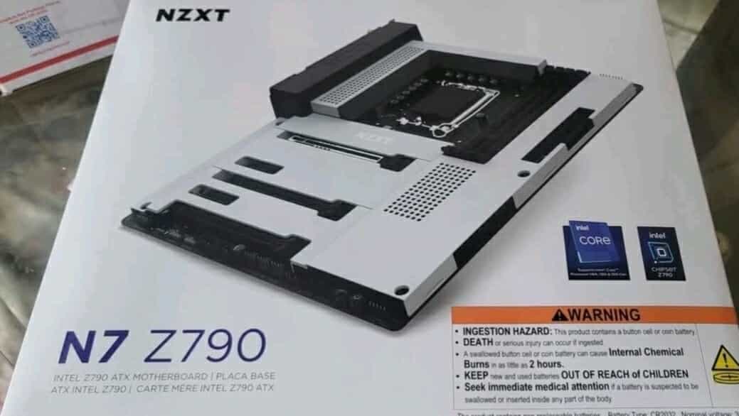 Nzxt  n7 z790 atx white