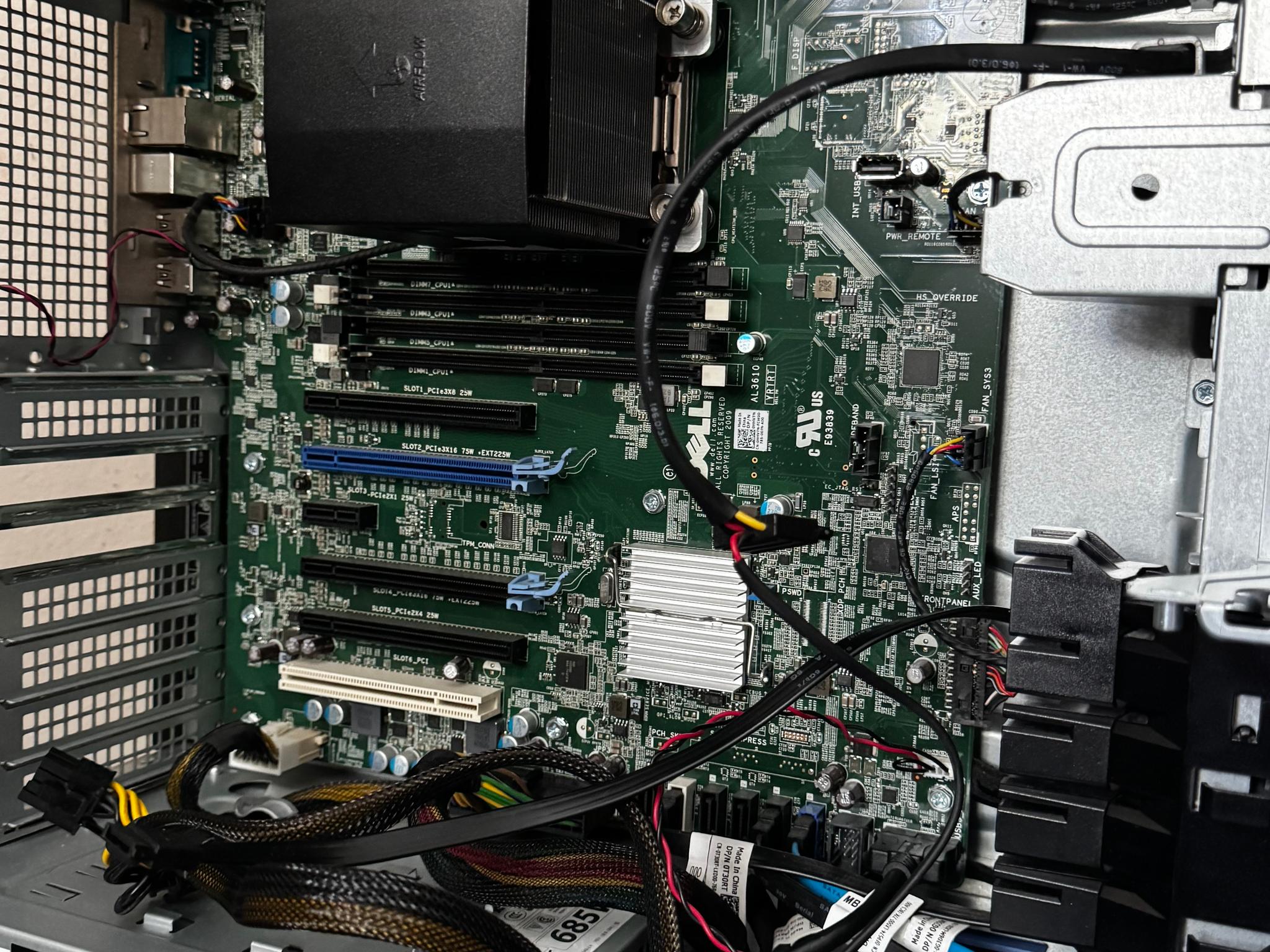 Dell Precision Tower 5810 Intel Xeon Cpu E5 1630 v4 3.70 GHz 256gb NO GPU/RAM