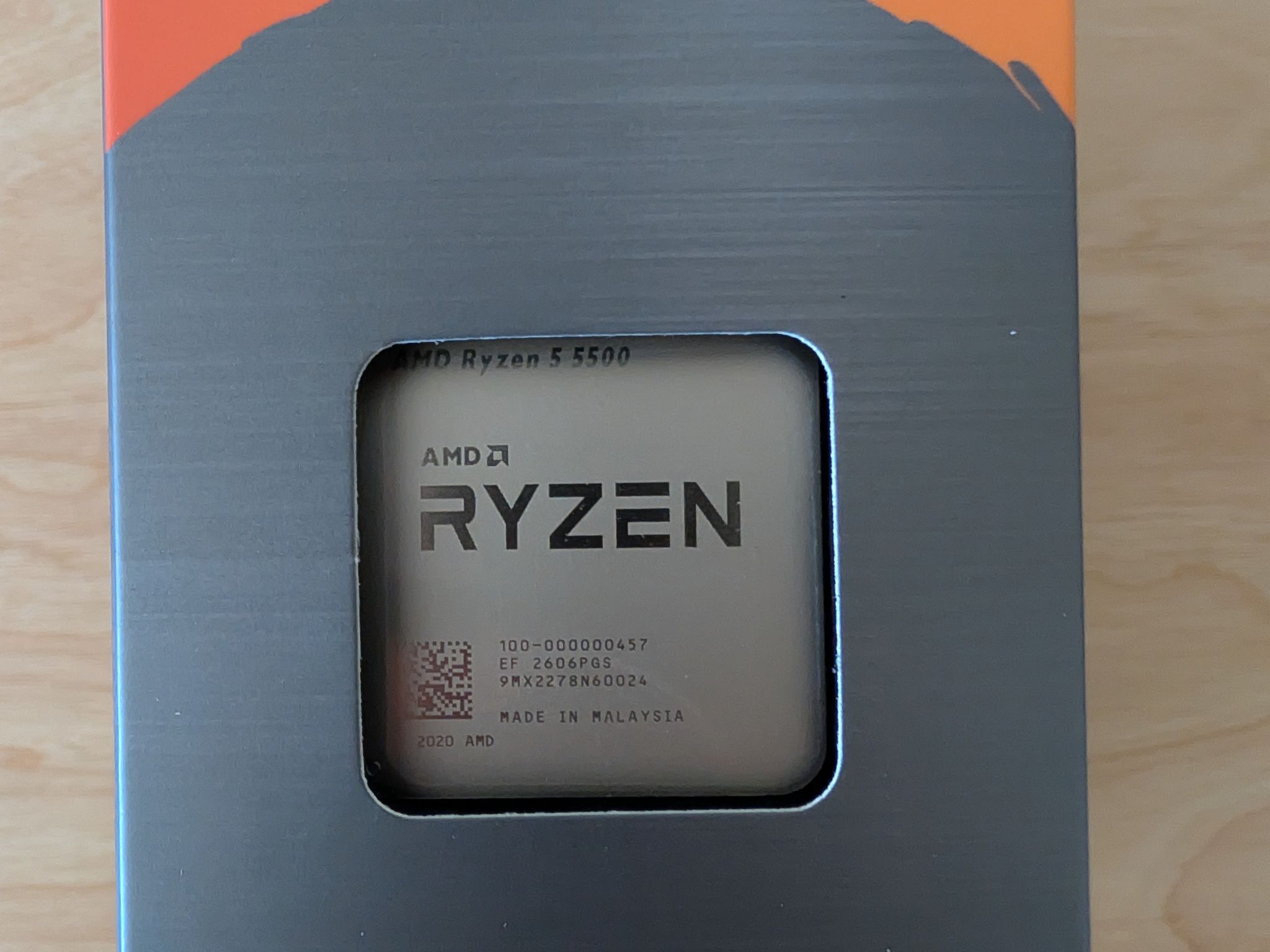 BRAND NEW AMD Ryzen 5 5500 AM4 6-Core 12-Thread CPU | Wraith Stealth Cooler Included