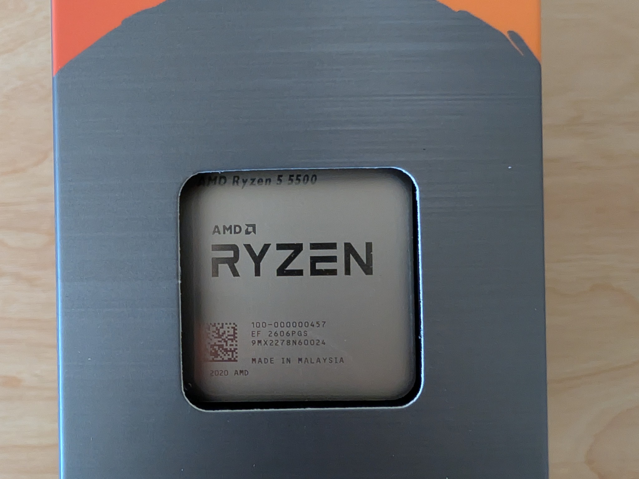 BRAND NEW AMD Ryzen 5 5500 AM4 6-Core 12-Thread CPU | Wraith Stealth Cooler Included