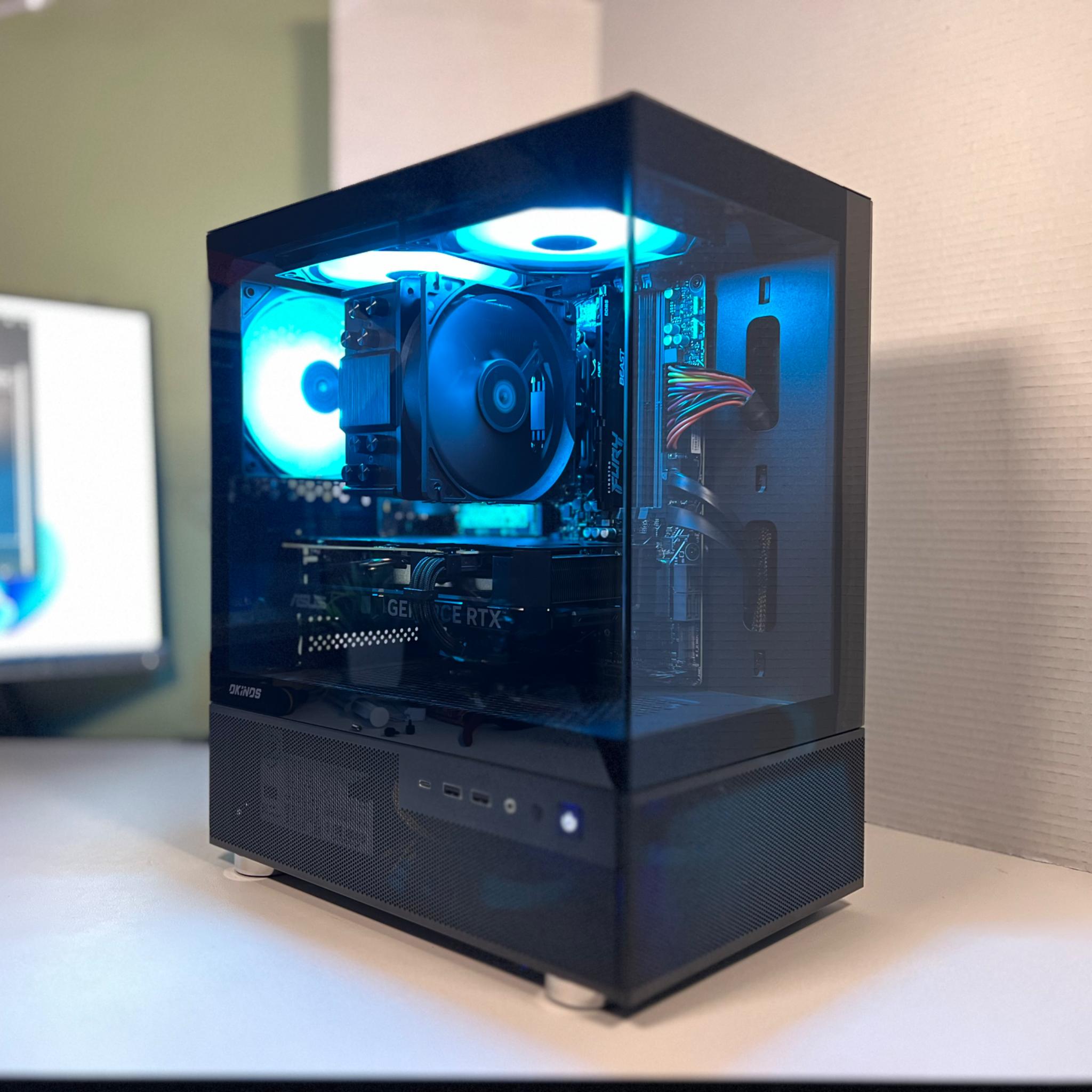 R5 7600 + 4060 Ti | 16GB DDR5 | 1TB NVMe | Minimalist Gaming PC