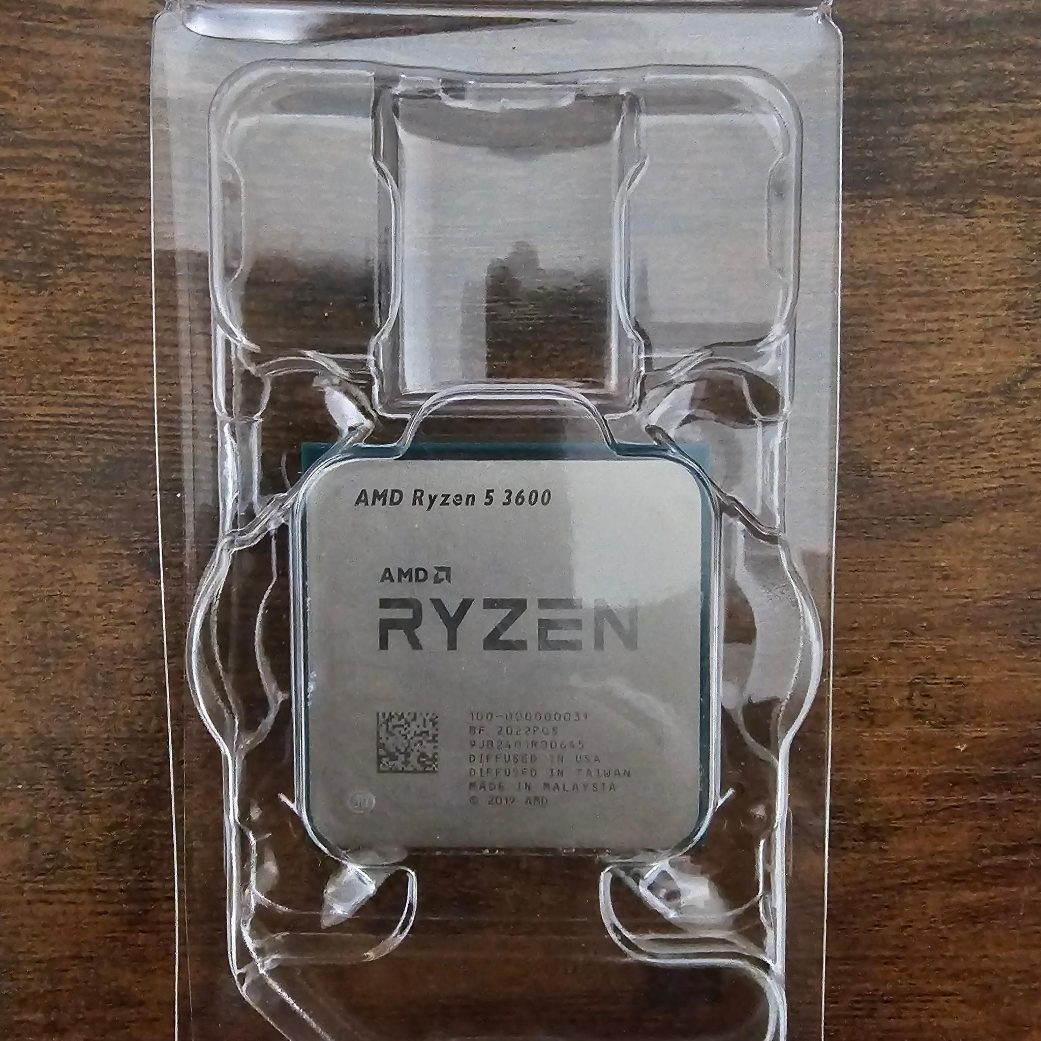 Ryzen 5 3600 with wraith cooler