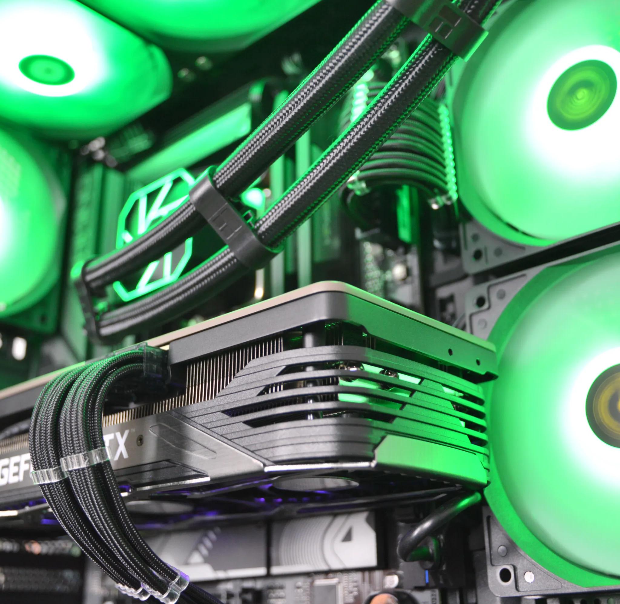 🟢EXTREME🟢| RTX 3090 24GB | RYZEN 9 7900X3D | 32 GB DDR5 RAM | 2TB GEN 4 NVME SSD | Team Green PC |