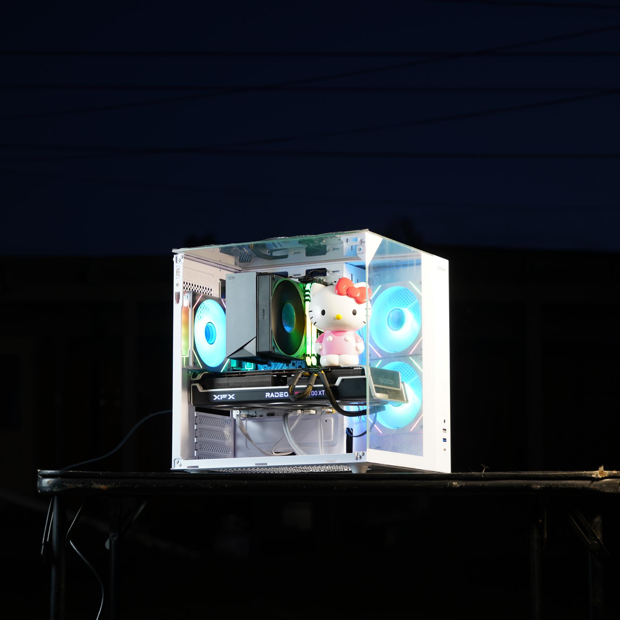 ❄️BLIZZY - Gaming PC RX 6700XT Ryzen 5 ❄️