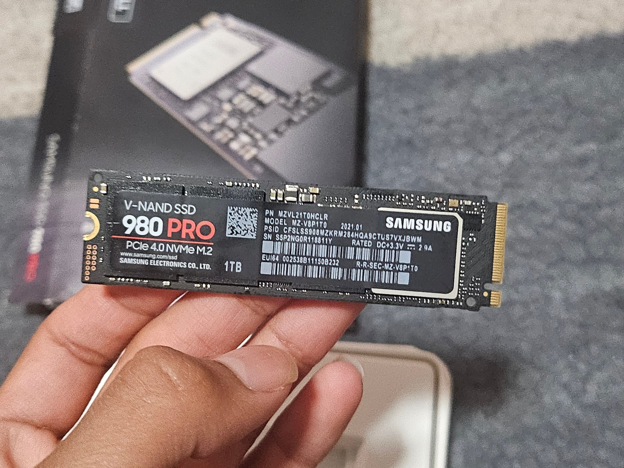 Samsung 980 Pro 1TB NVMe PCIe 4.0 SSD – Fast Gen 4 Storage