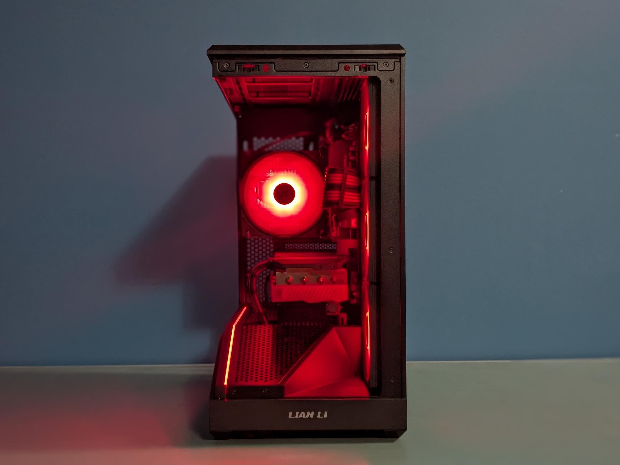 Crimson Apex | RTX 3070 | Ryzen 5 7500F | Red & Black Gaming PC