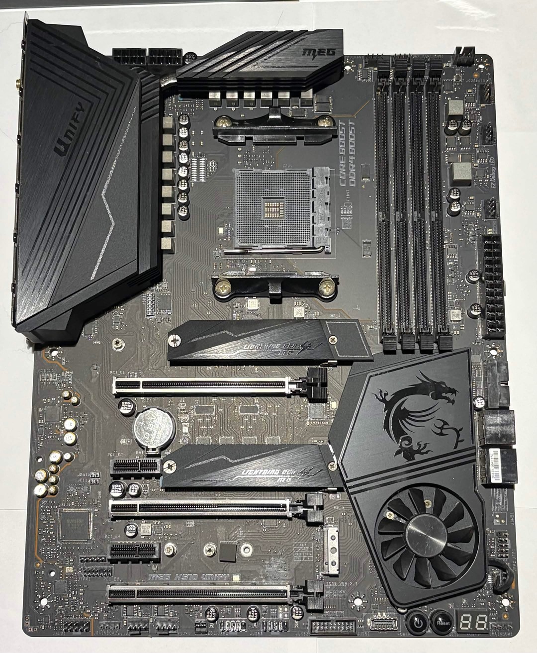 MSI MEG X570 UNIFY AMD AM4 Motherboard | Ryzen 5000 Ready | Tested