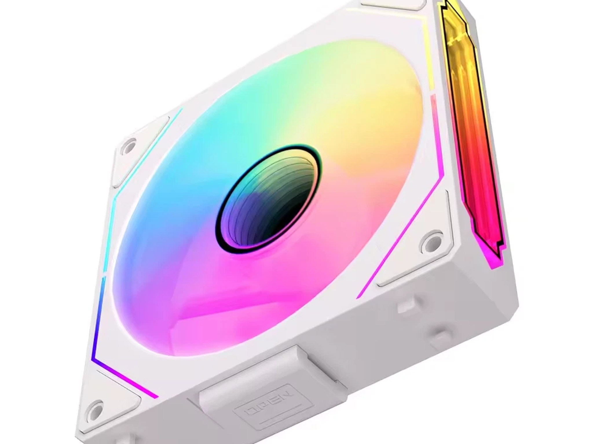 TEUCER DL-1 ARGB PC Fan Kit 3 in 1 RGB Wireless Modular Prism Fan x3 fans pack