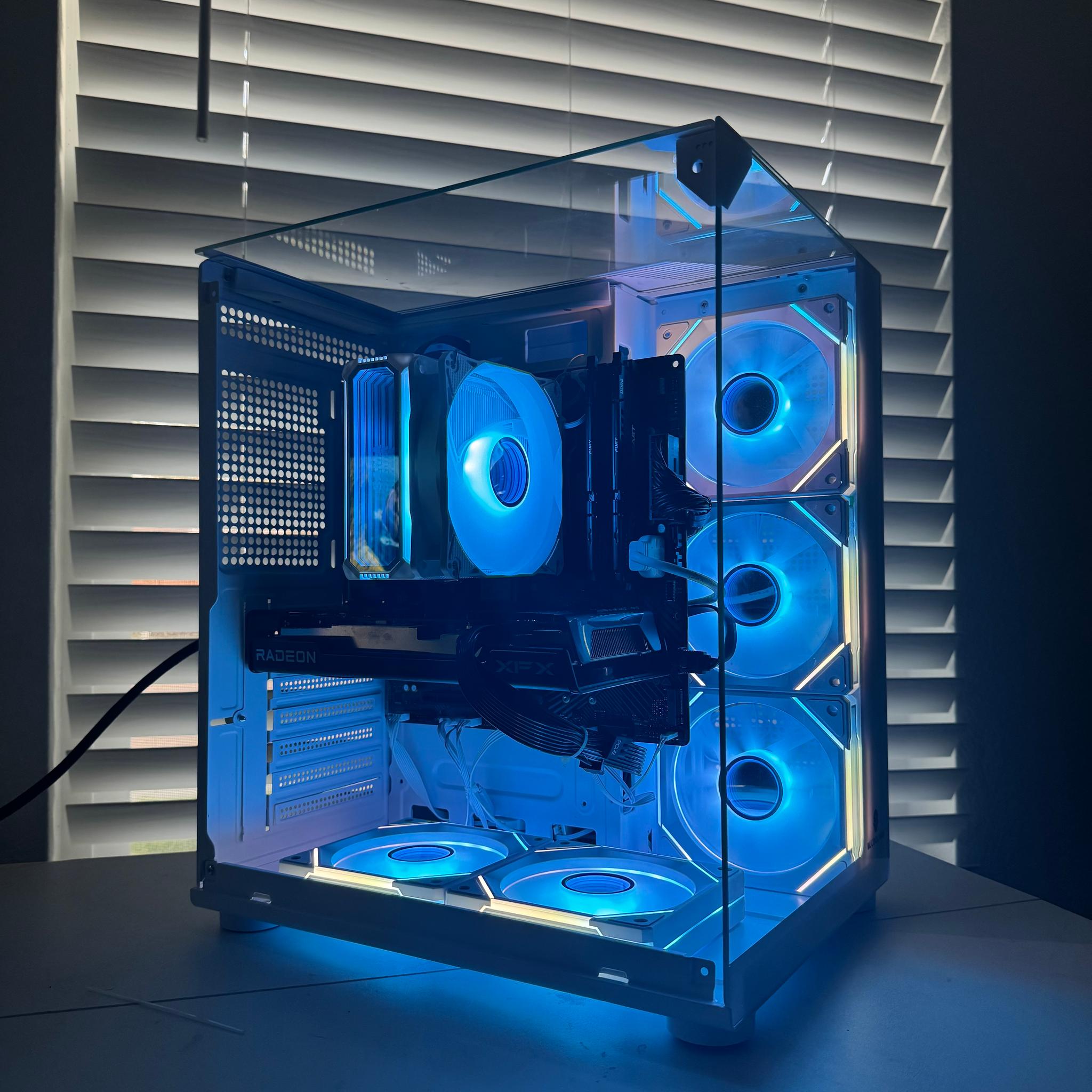 Custom build gaming pc |AMD Ryzen 5 8500G  Ddr5 16GB  Gen4 512GB nvme 1TB additional storage