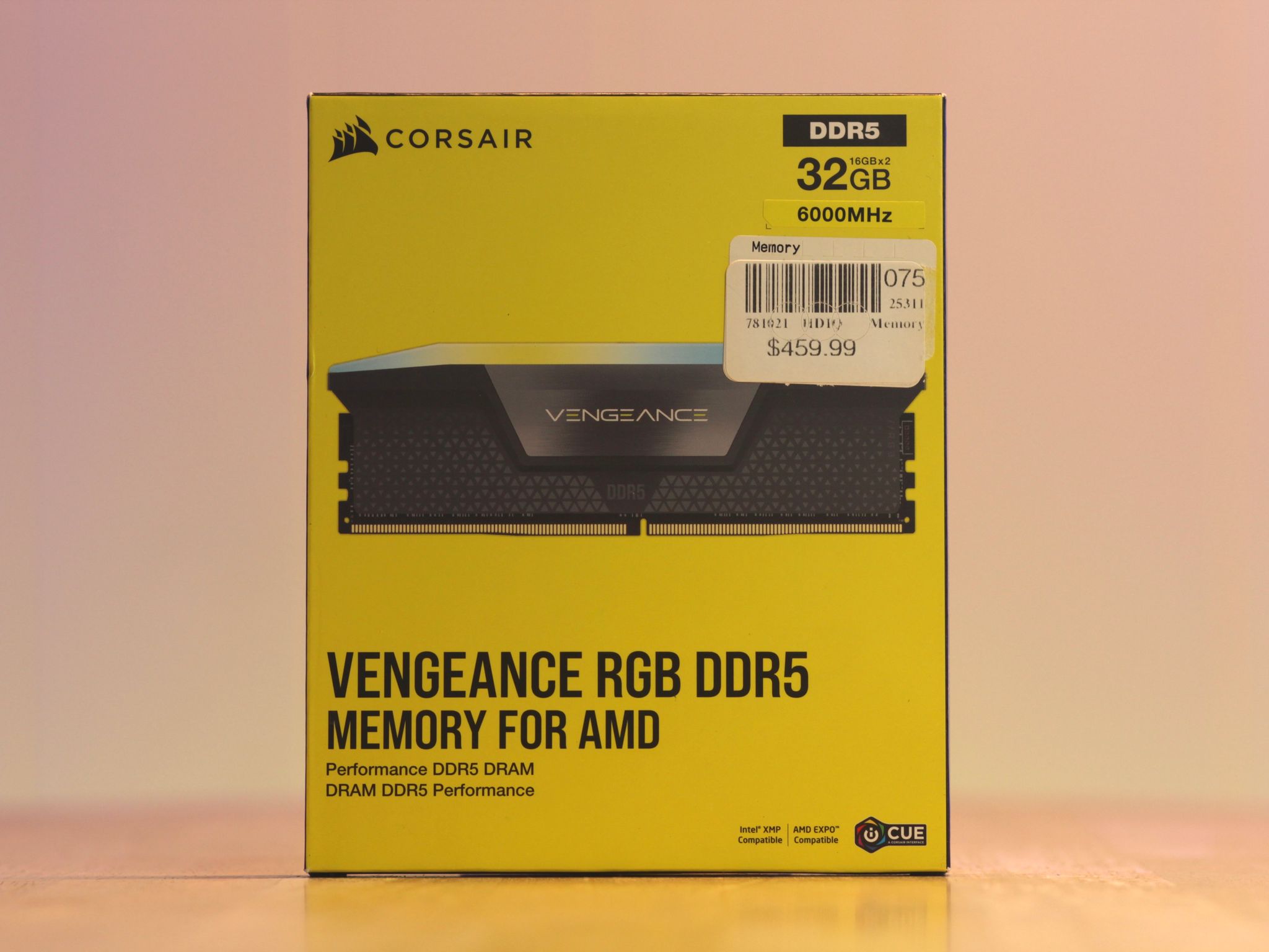 Corsair Vengeance RGB DDR5 32GB 6000MT/s CL36