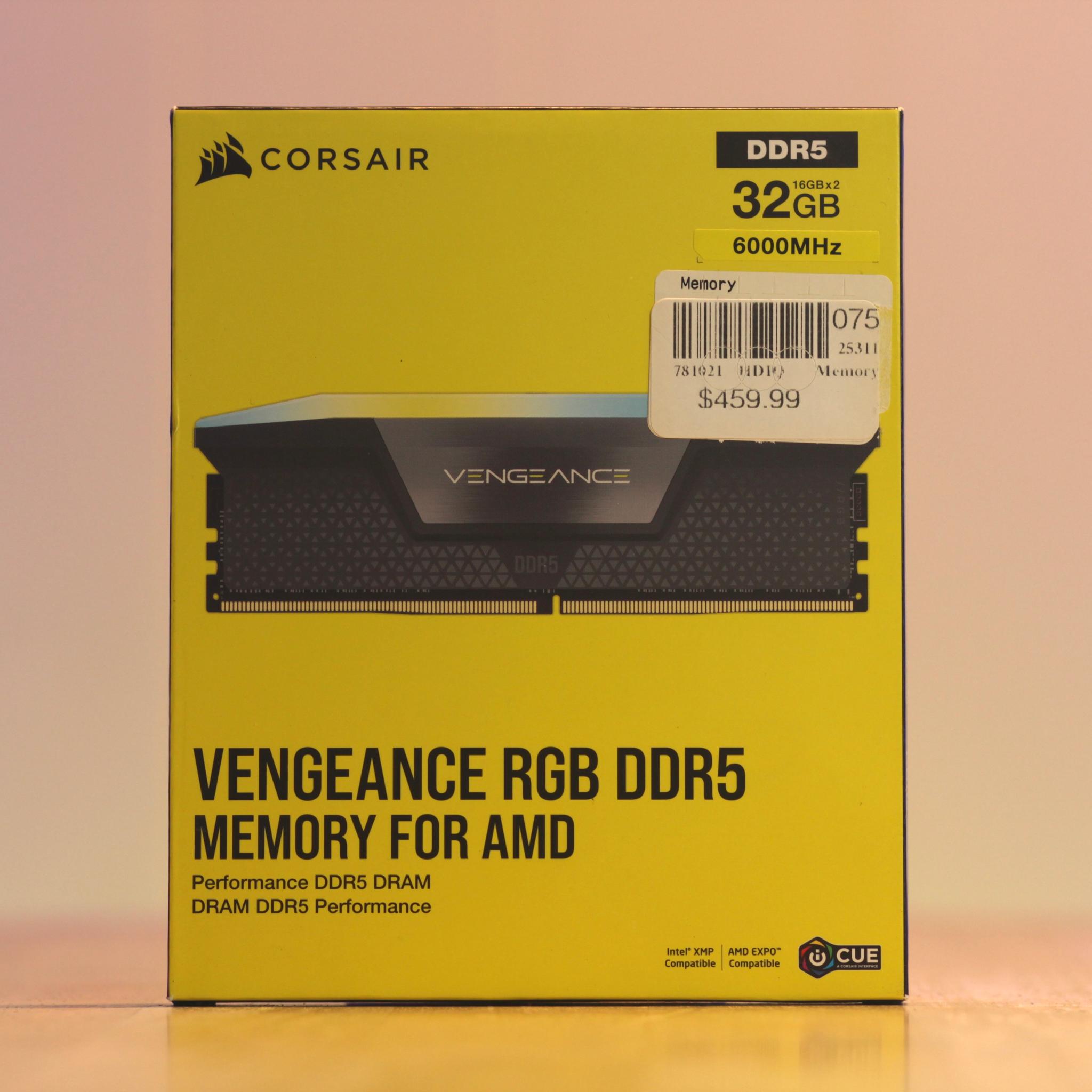 Corsair Vengeance RGB DDR5 32GB 6000MT/s CL36