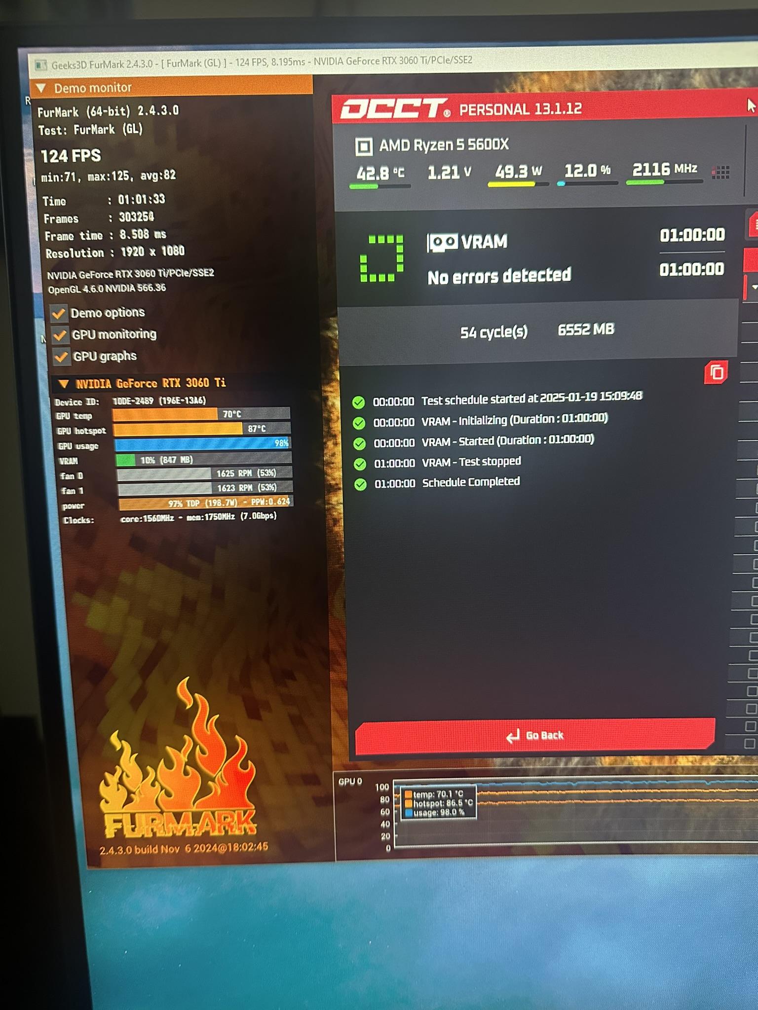 Gaming PC (Ryzen 5 5600X / RTX 3060 Ti / 1TB NVME / 32GB RAM)