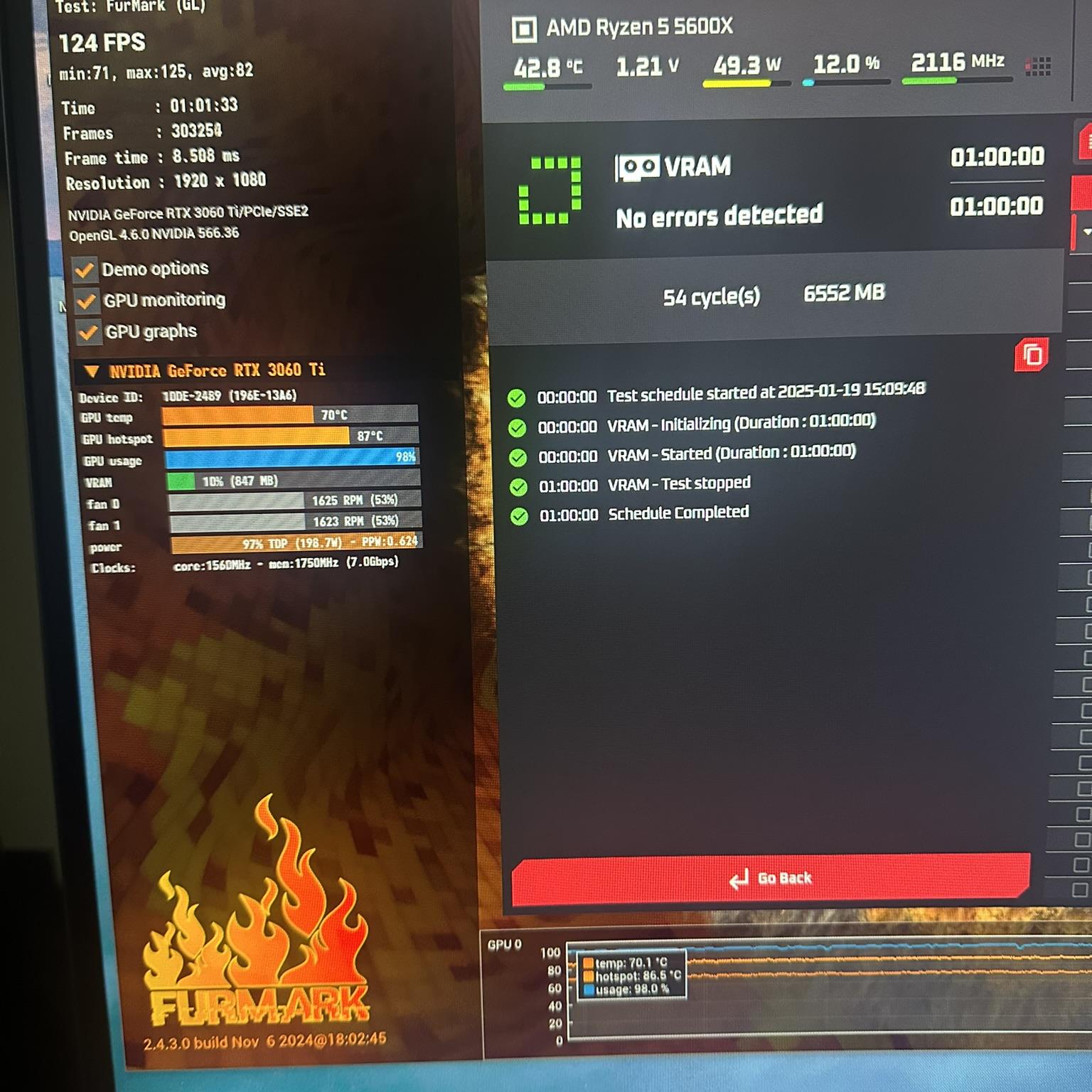 Gaming PC (Ryzen 5 5600X / RTX 3060 Ti / 1TB NVME / 32GB RAM)