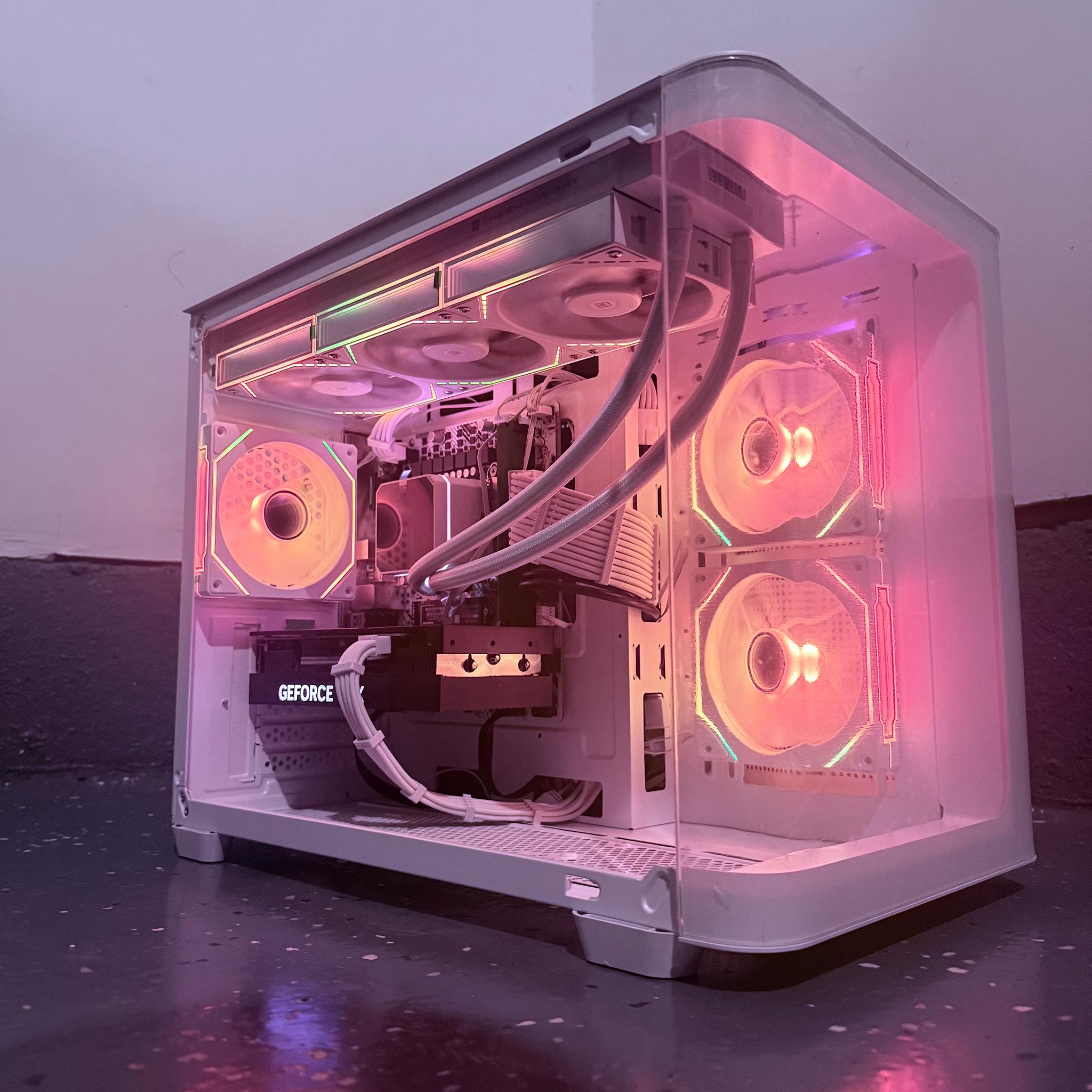 🌕"Lunar Veil"⚪️ | 1440p Gaming | RTX 4070 | i7 12700KF | 16GB DDR5 | 2TB SSD+2GB DRAM | Free Ship