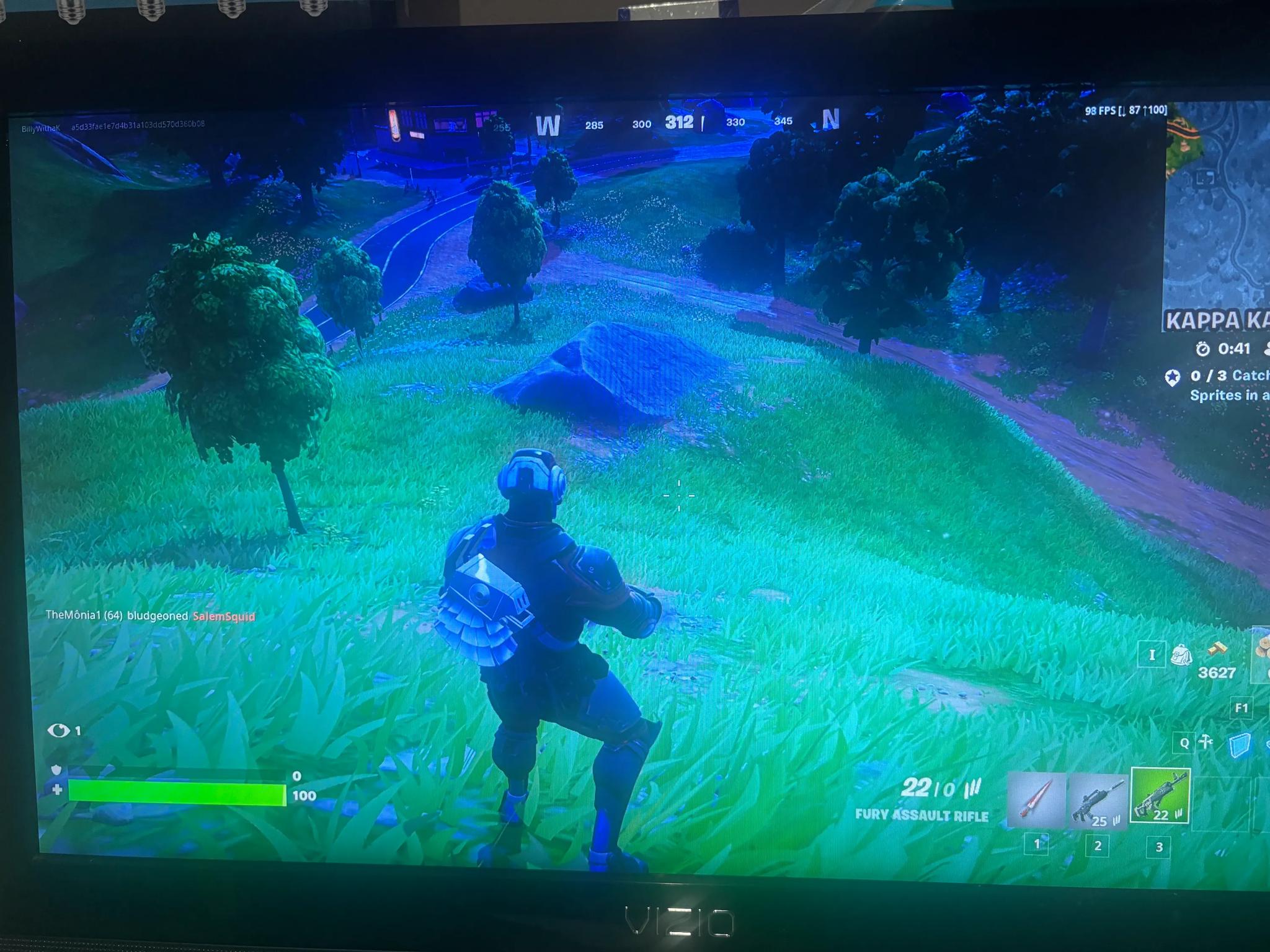 White and Black Gaming PC