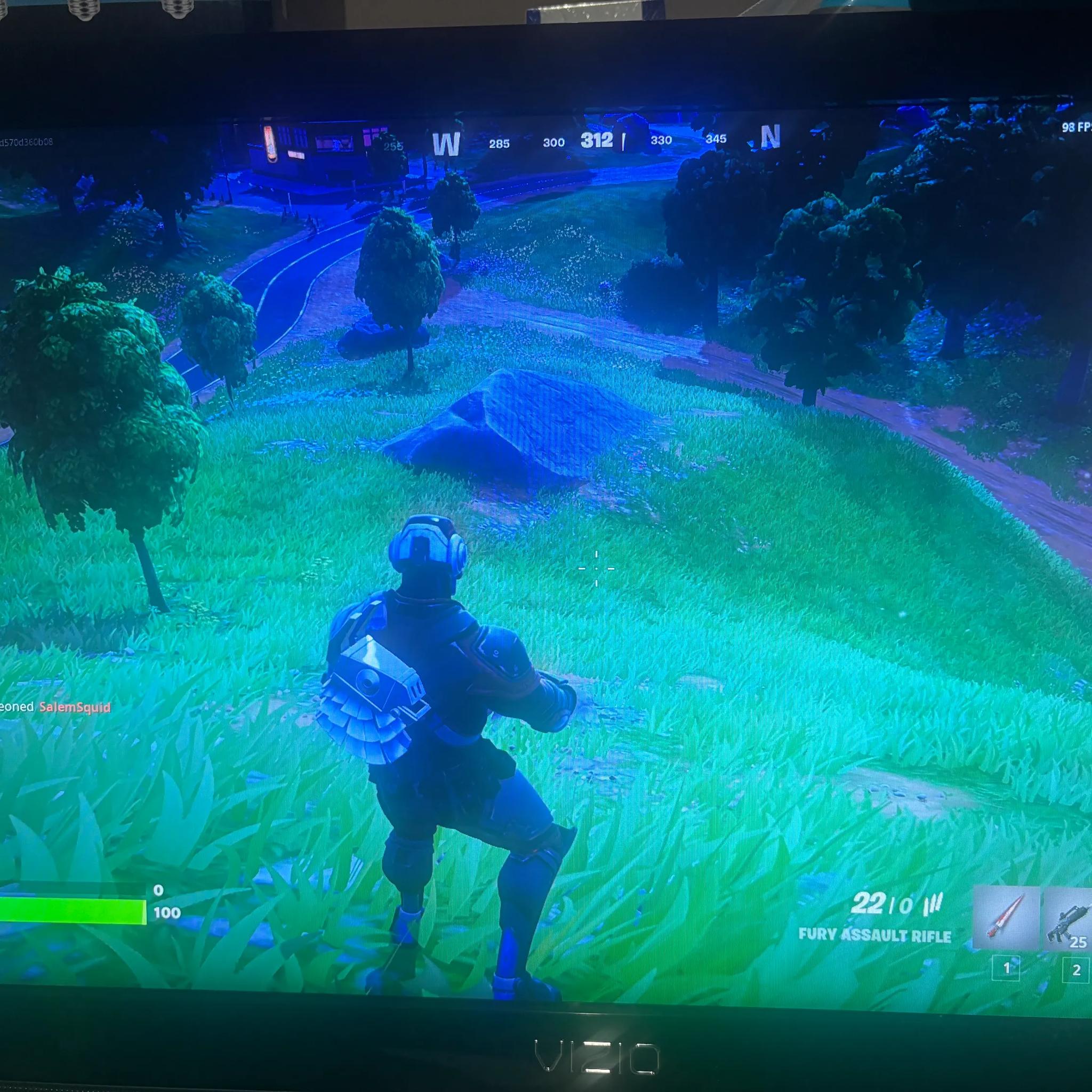 White and Black Gaming PC