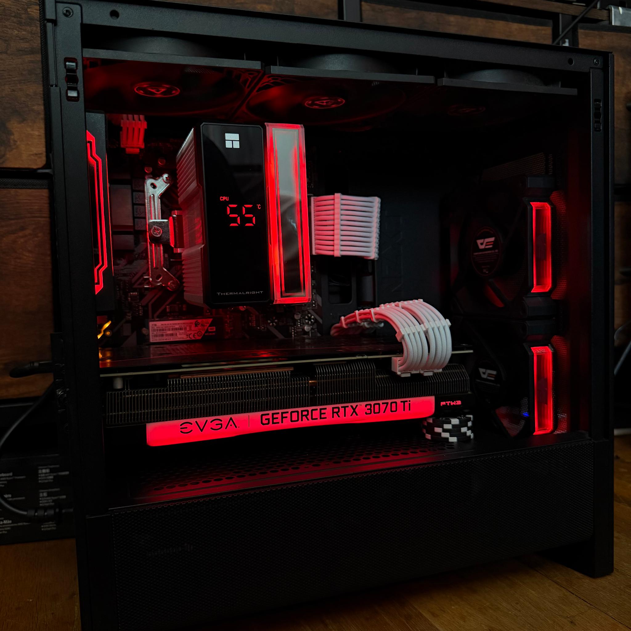 High-End Gaming PC | Ryzen 7 5700X3D | EVGA RTX 3070 Ti FTW3 | 1TB M.2 SSD