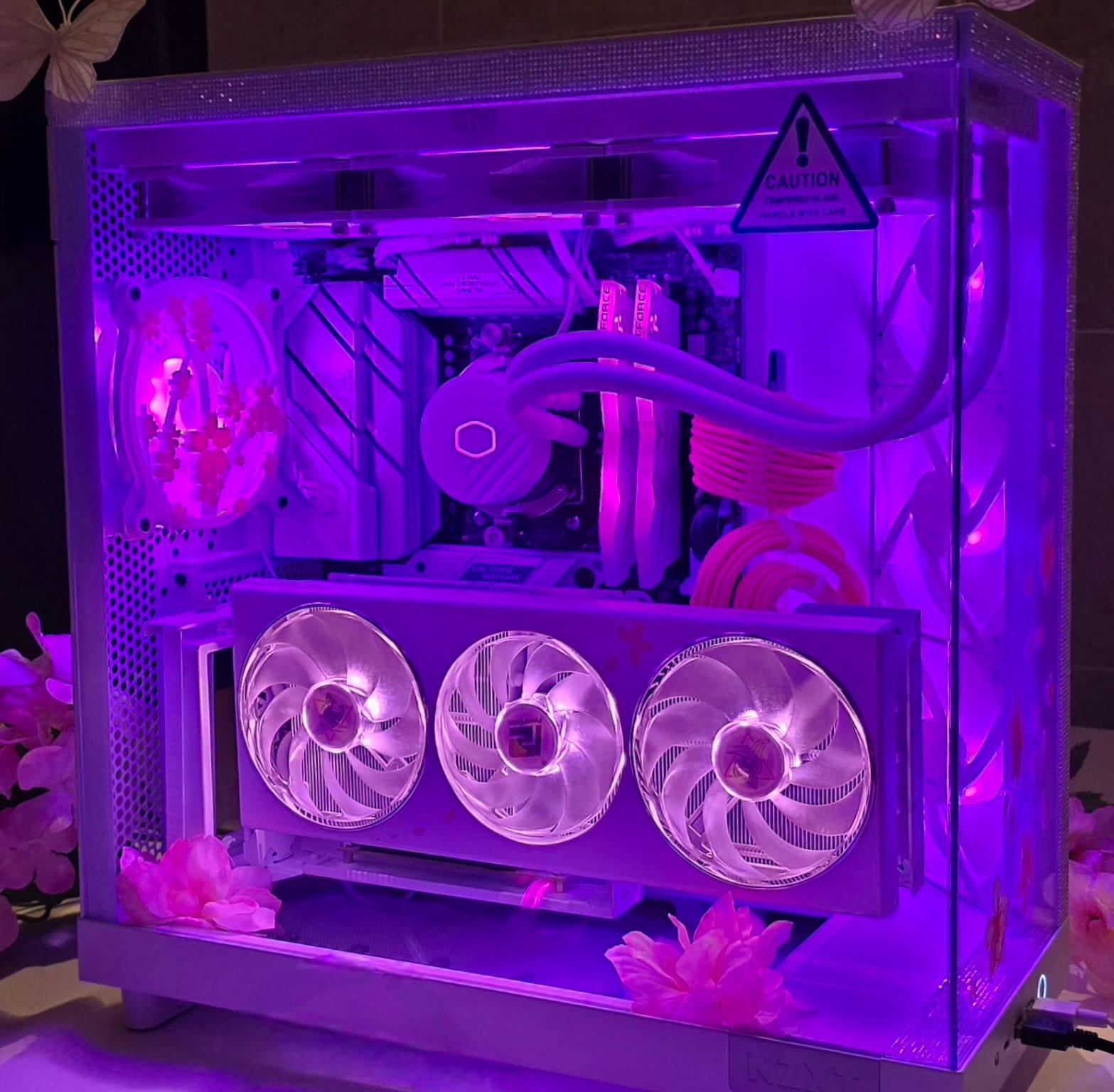Sakura Pc 🌸🌸🌸 7800X3D + 7800XT (Sakura Version)