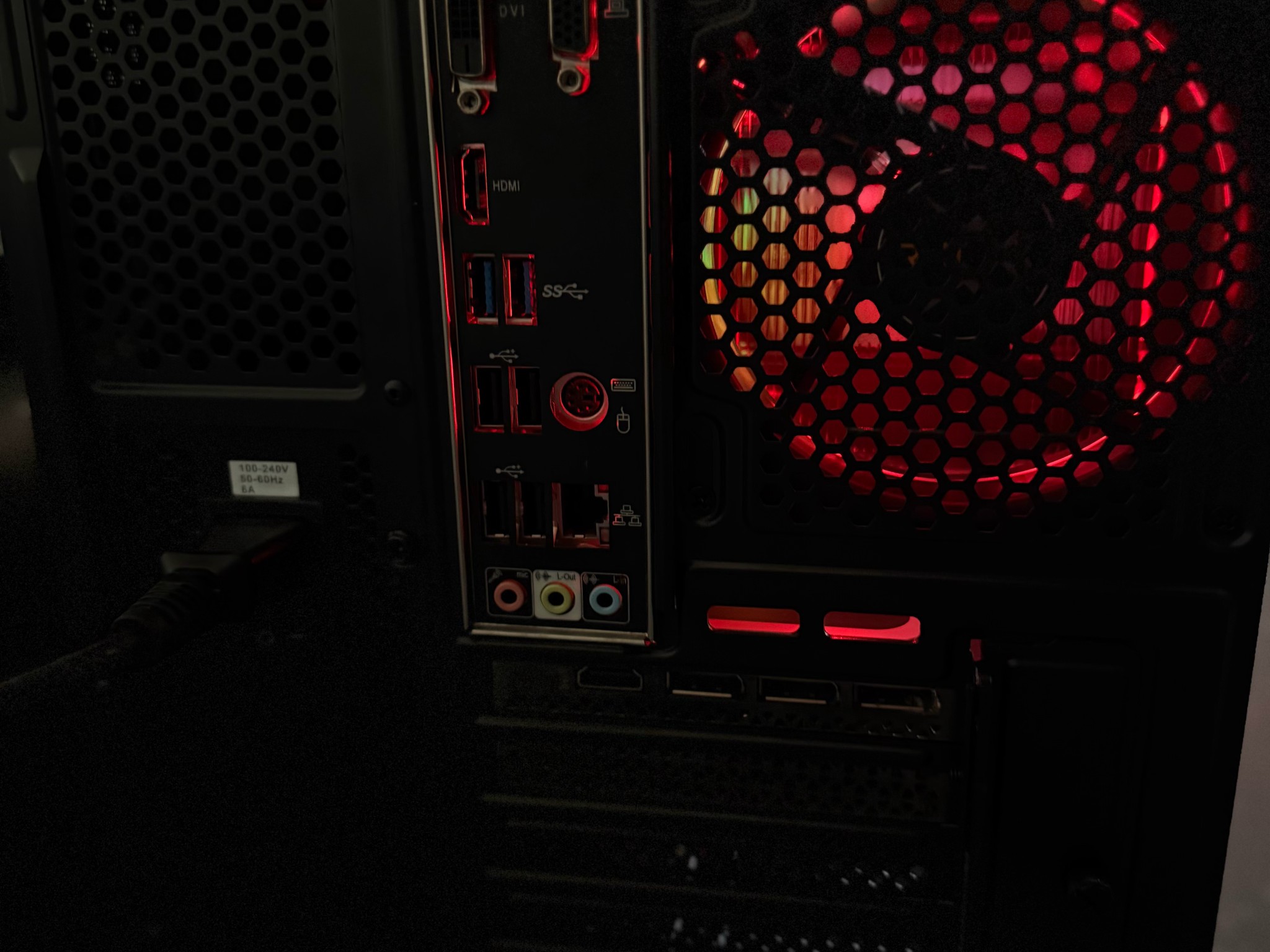 ⚫️"Shadow Vector "⚫️| 1440p Gaming | Intel i7 10700 | RTX 3070 | 32B DDR4 Ram | 1TB Storage