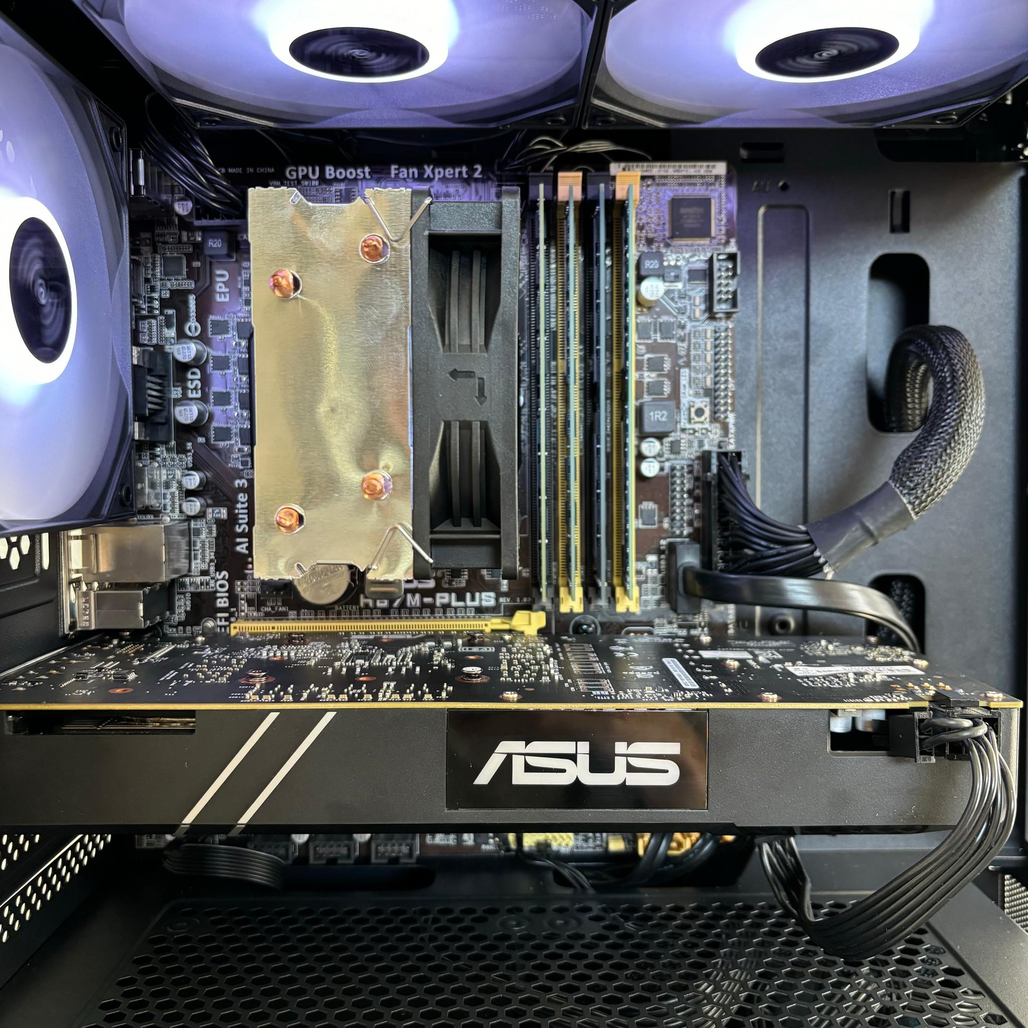 Budget Gaming PC RGB | i7-4770* + GTX 1060 6GB + 16GB RAM