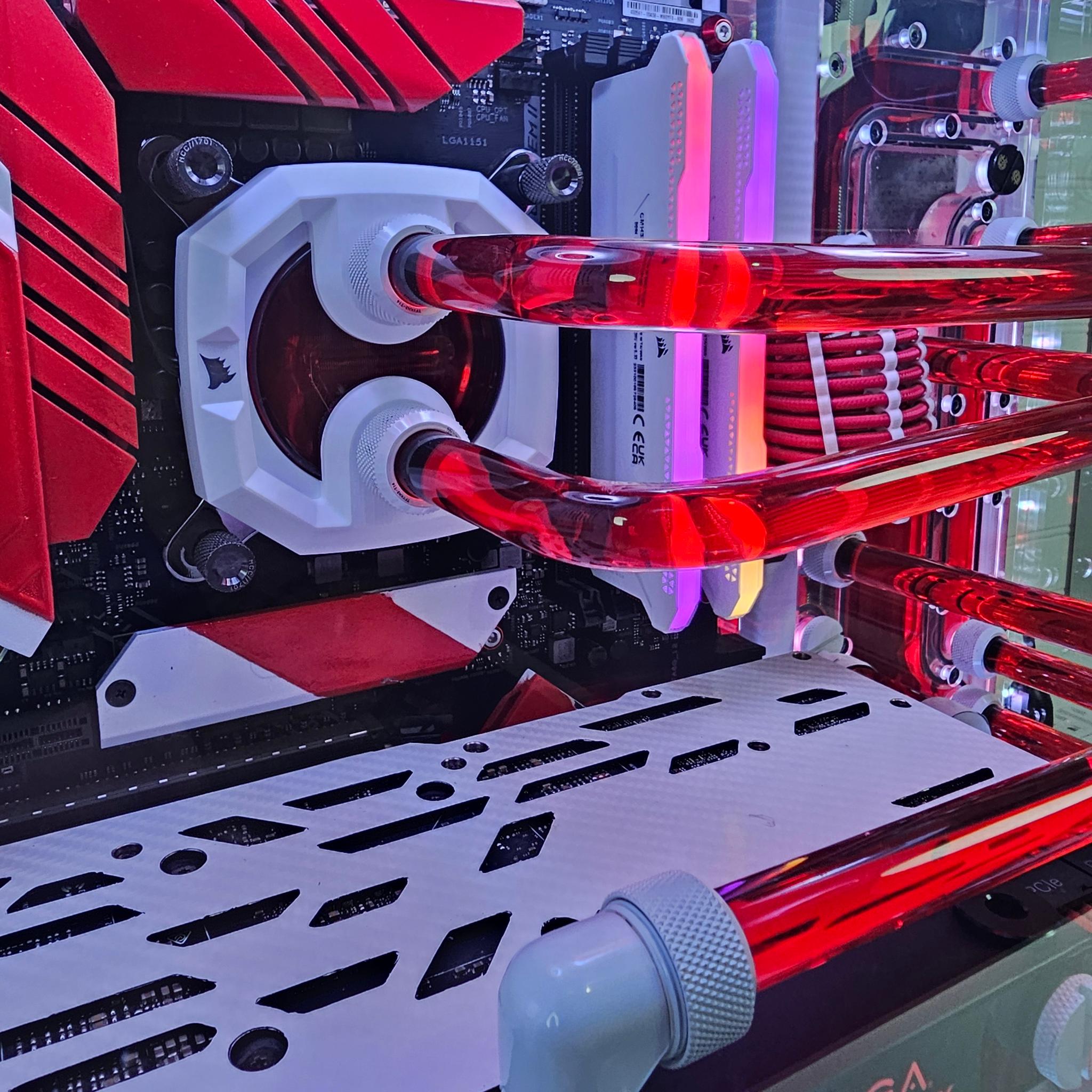 Intel 9600k, RTX 2080Ti 11GB, 32GB Ram Water Cooled Gaming PC