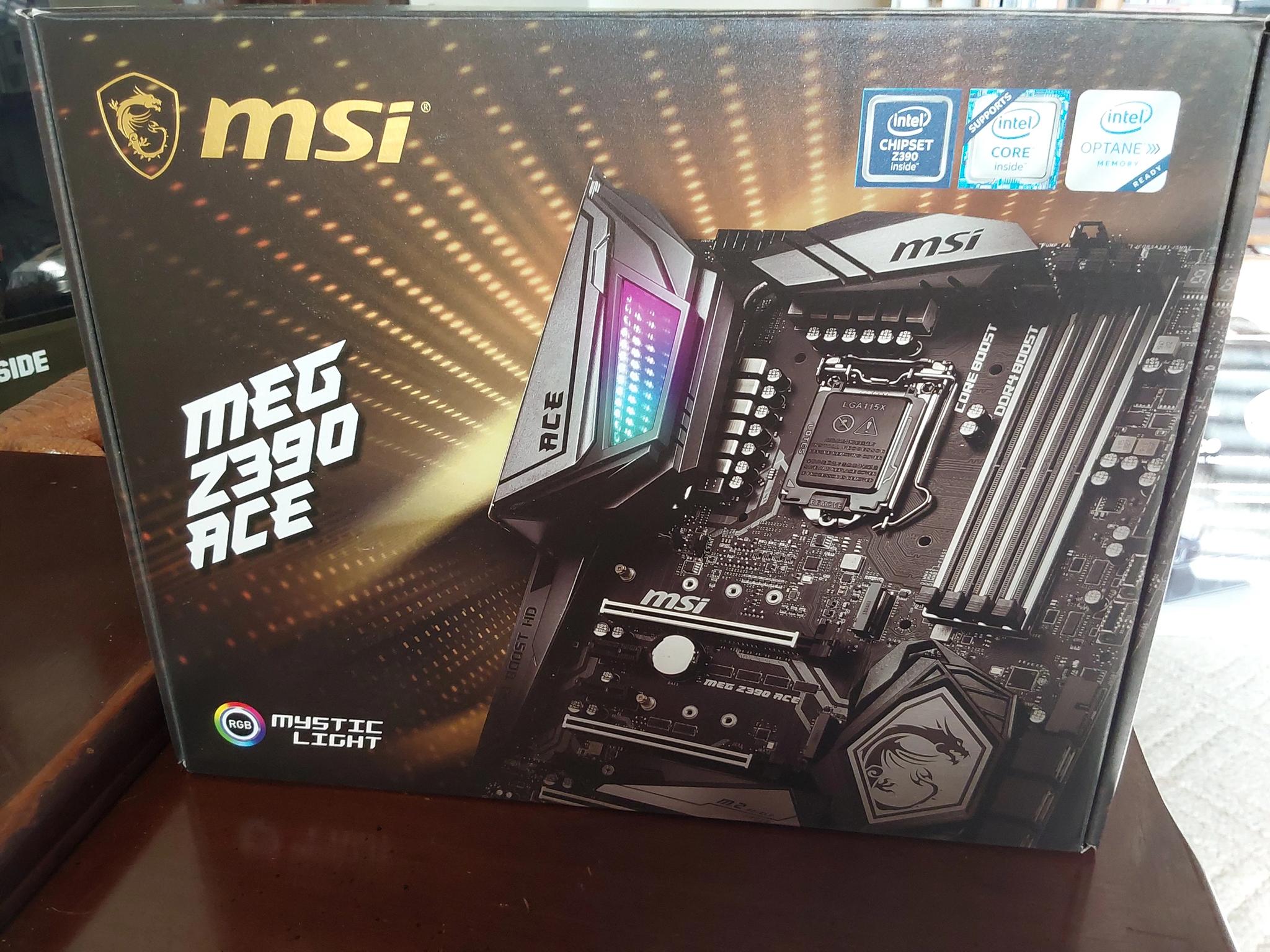 NEW MSI MEG Z390 ACE LGA1151 Intel DDR4 ATX Motherboard