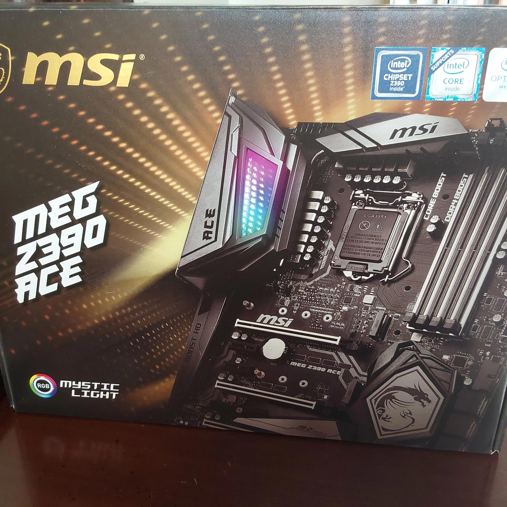 NEW MSI MEG Z390 ACE LGA1151 Intel DDR4 ATX Motherboard