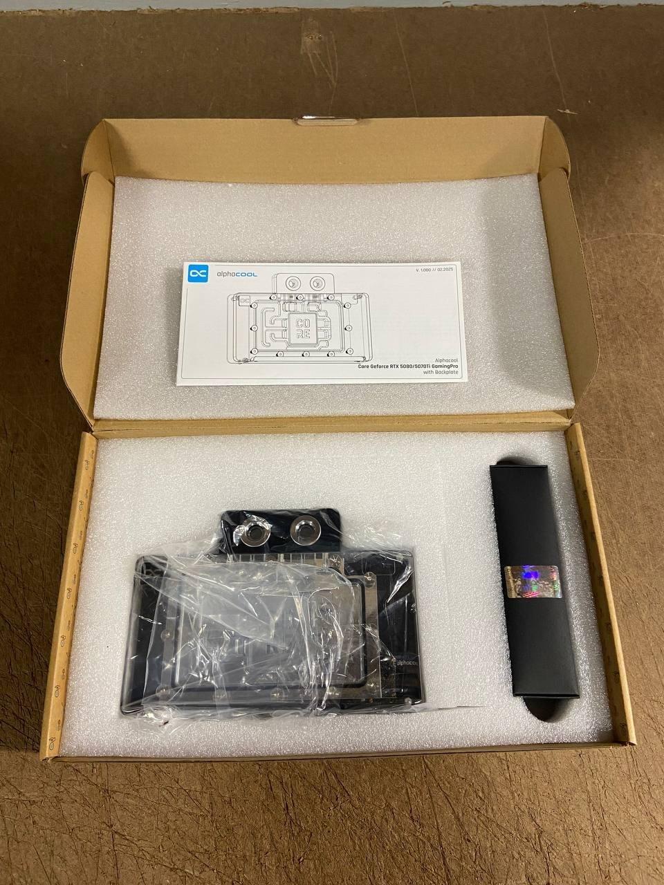 Alphacool Core Geforce RTX 5080/5070Ti GamingPro with Backplate (14741)
