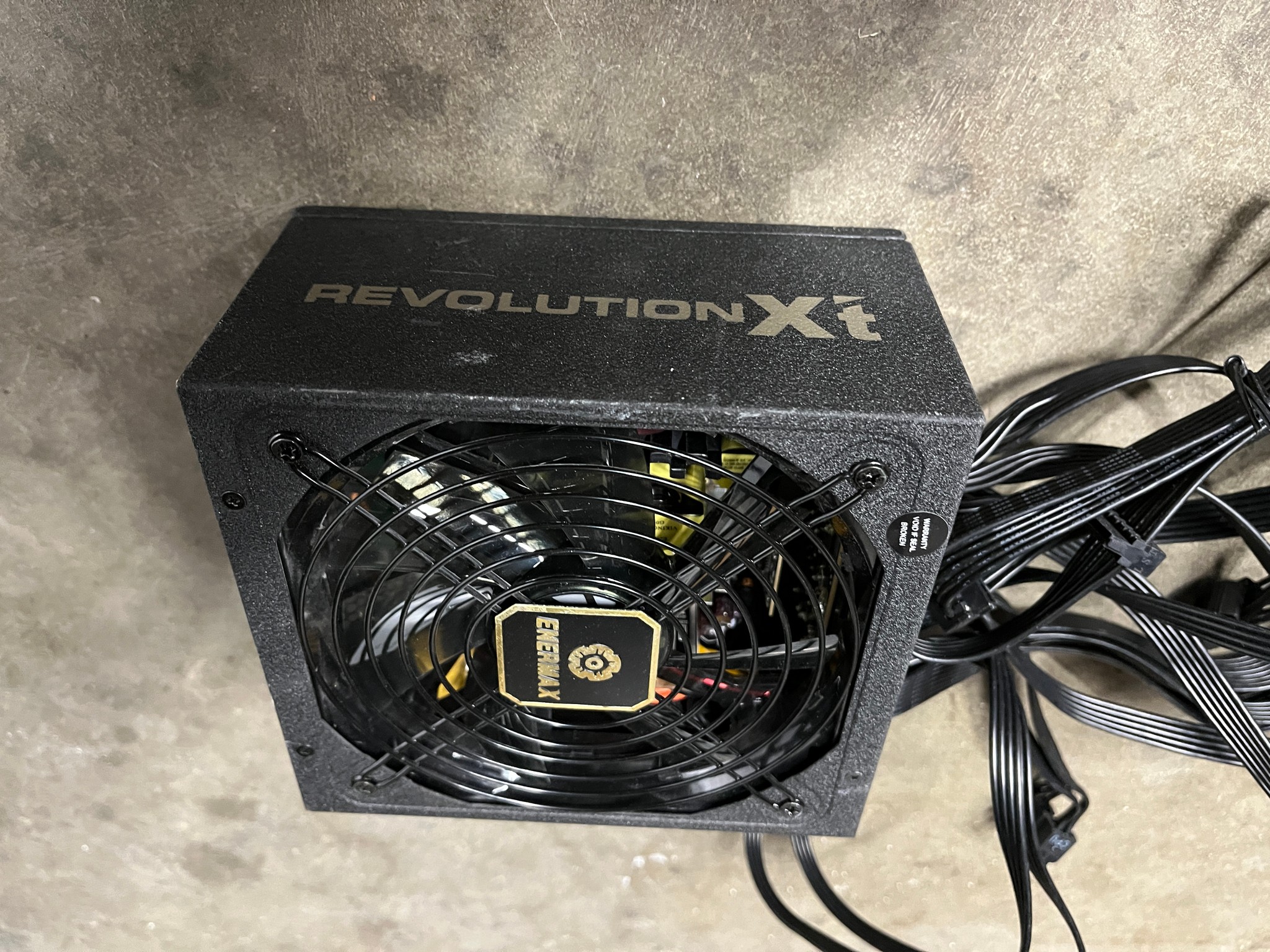 Lot of 6 ATX Desktop Power Supply 400w-1000w Cooler Master, EVGA, and More - Not Working, As‑Is