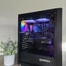 Black gaming pc, 5060 ti 8gb, 16gb ddr4, ryzen 5 5500