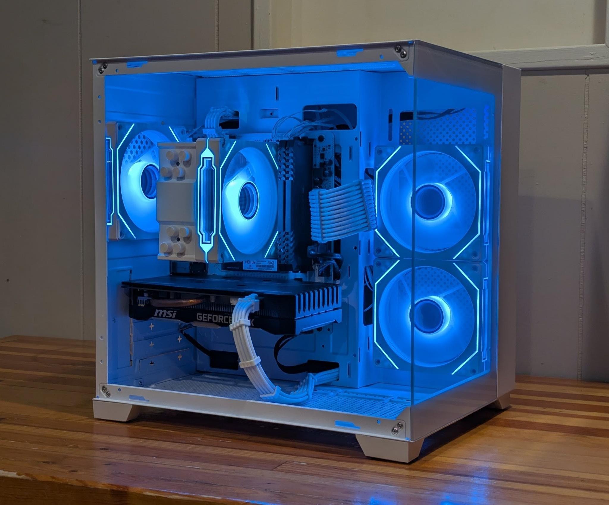 White RGB Gaming PC | Ryzen 5 2600x + GTX 1660 | 1080p Beast 🔥
