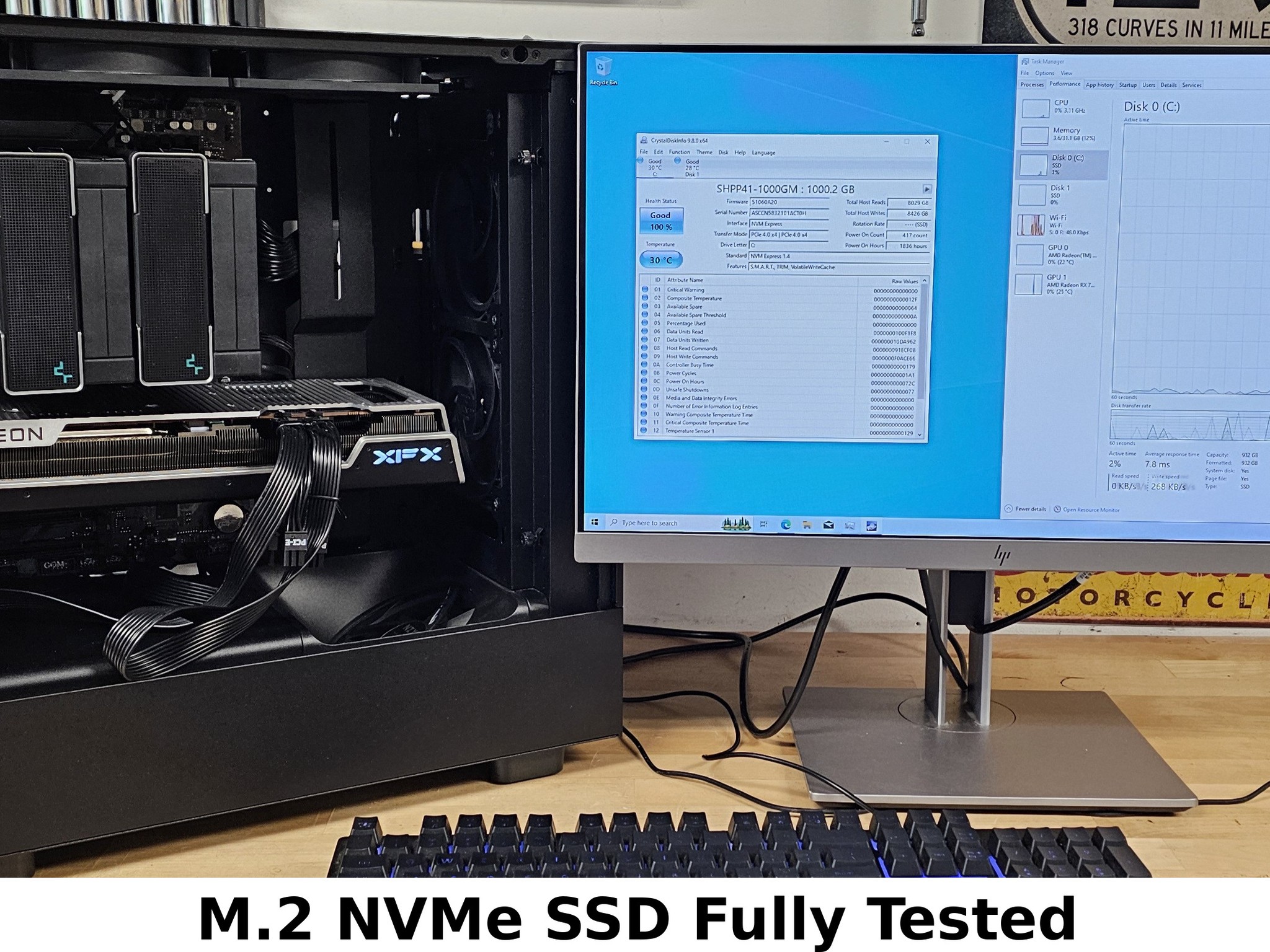 1TB NVMe M.2-383 SSD SK hynix Platinum P41