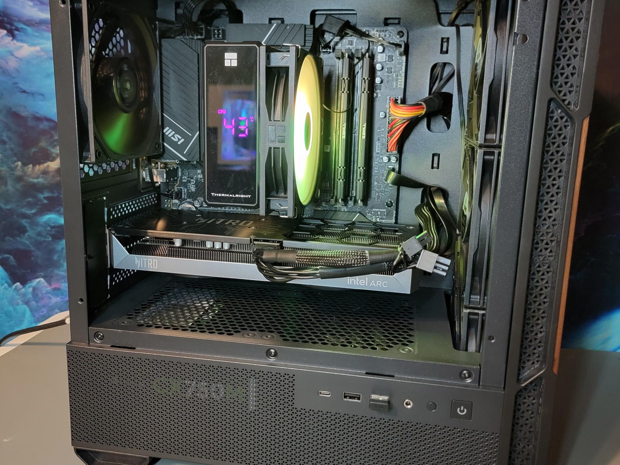 Acer Intel Arc B580 + Ryzen 7600x PC Build #59