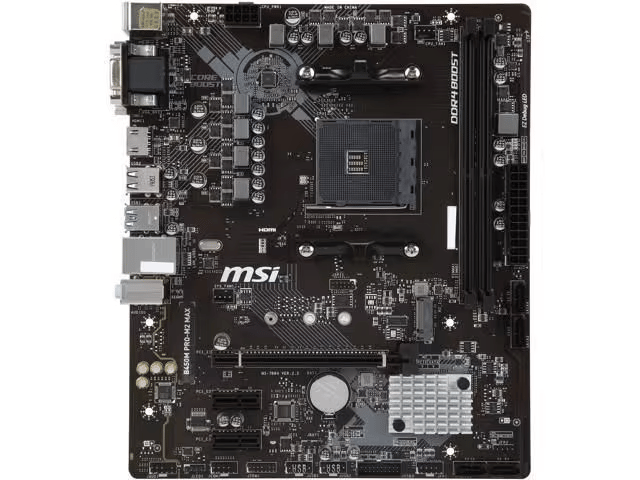 MSI B450m Pro M2 Max 
