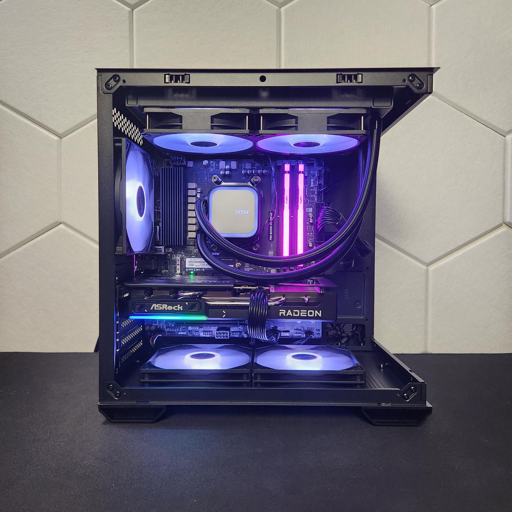 RX 9060XT 16GB  | Ryzen 5 7500X3D | 16GB DDR5 | 1TB SSD | WIFI+BT
