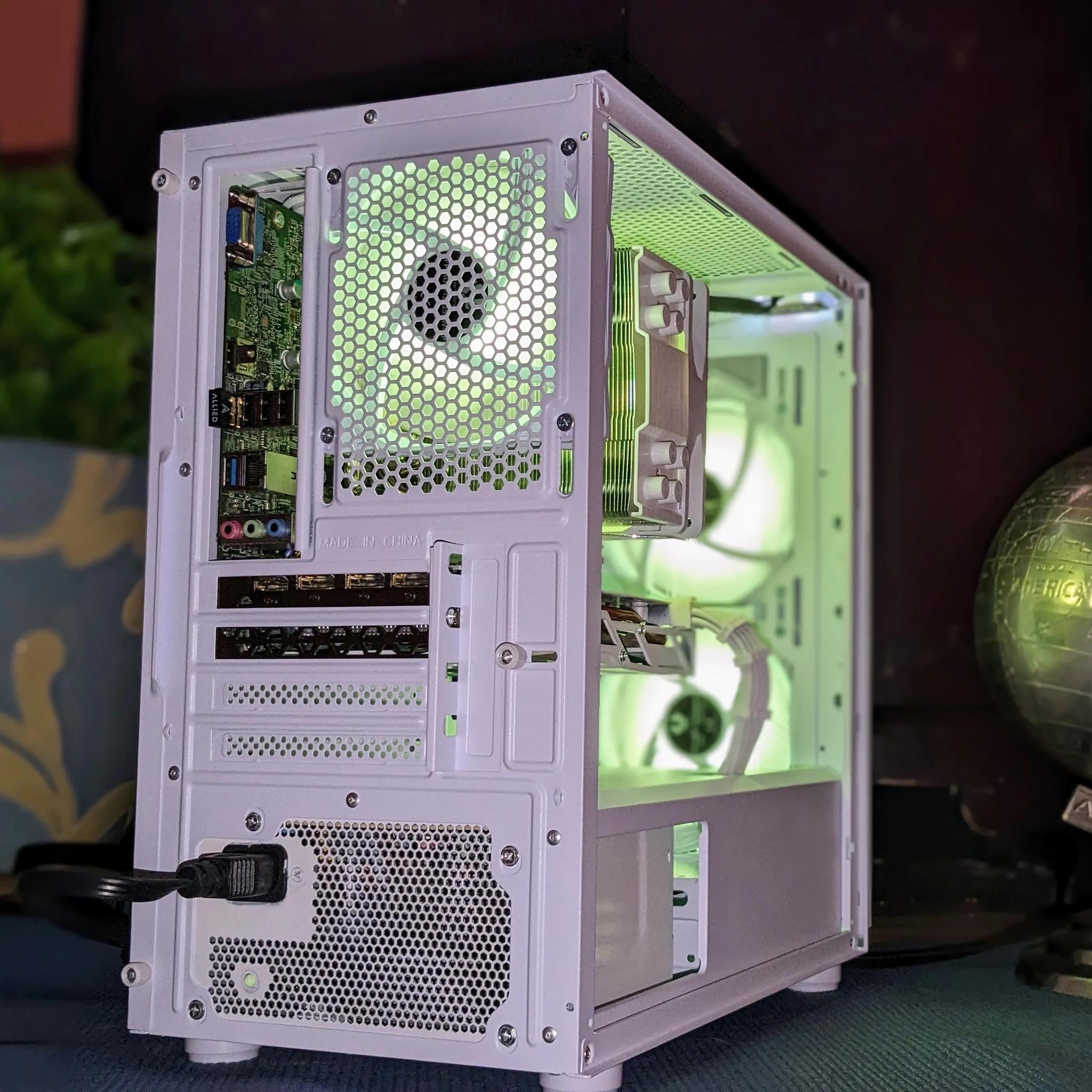 (⚪️)1080p Gaming pc | RX 570 8GB| 16GB DDR4 RAM|  512GB SSD| Windows 11 PRO